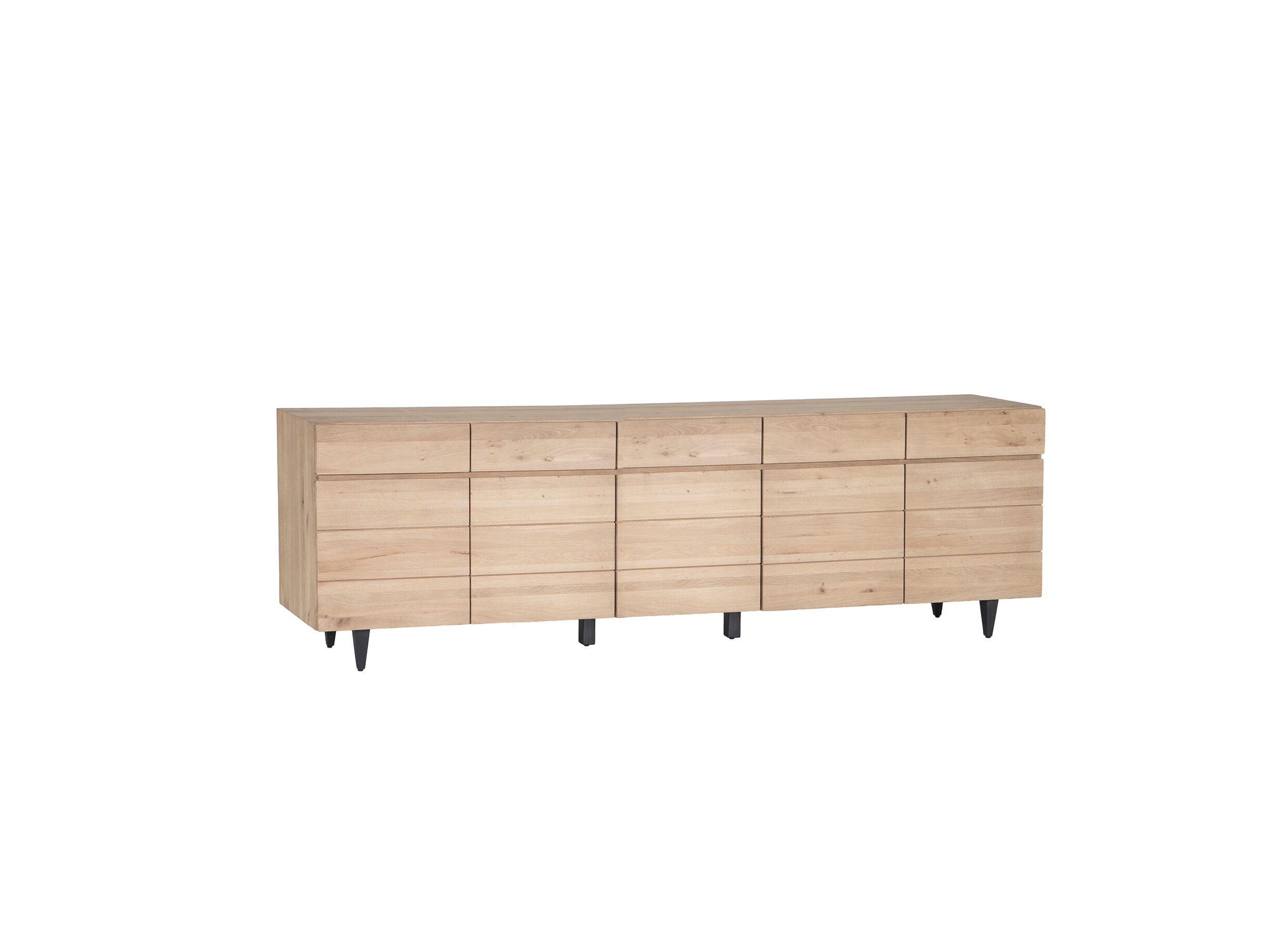 Buffet Palacio 250cm - Buffet Palacio 250cm - chêne massif & décor - naturel