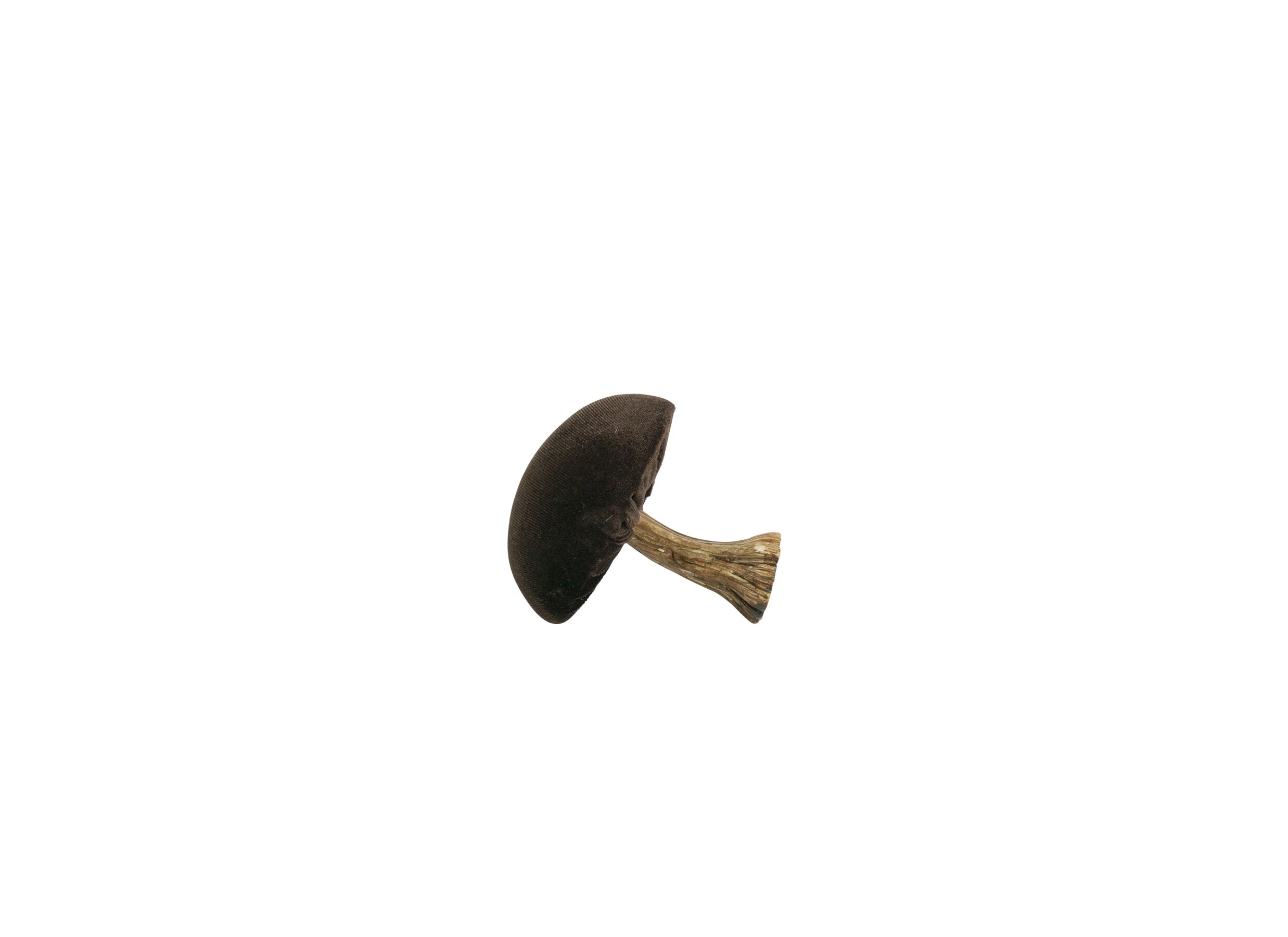 Aperçu - Déco Champignon H10cm - velours - brun