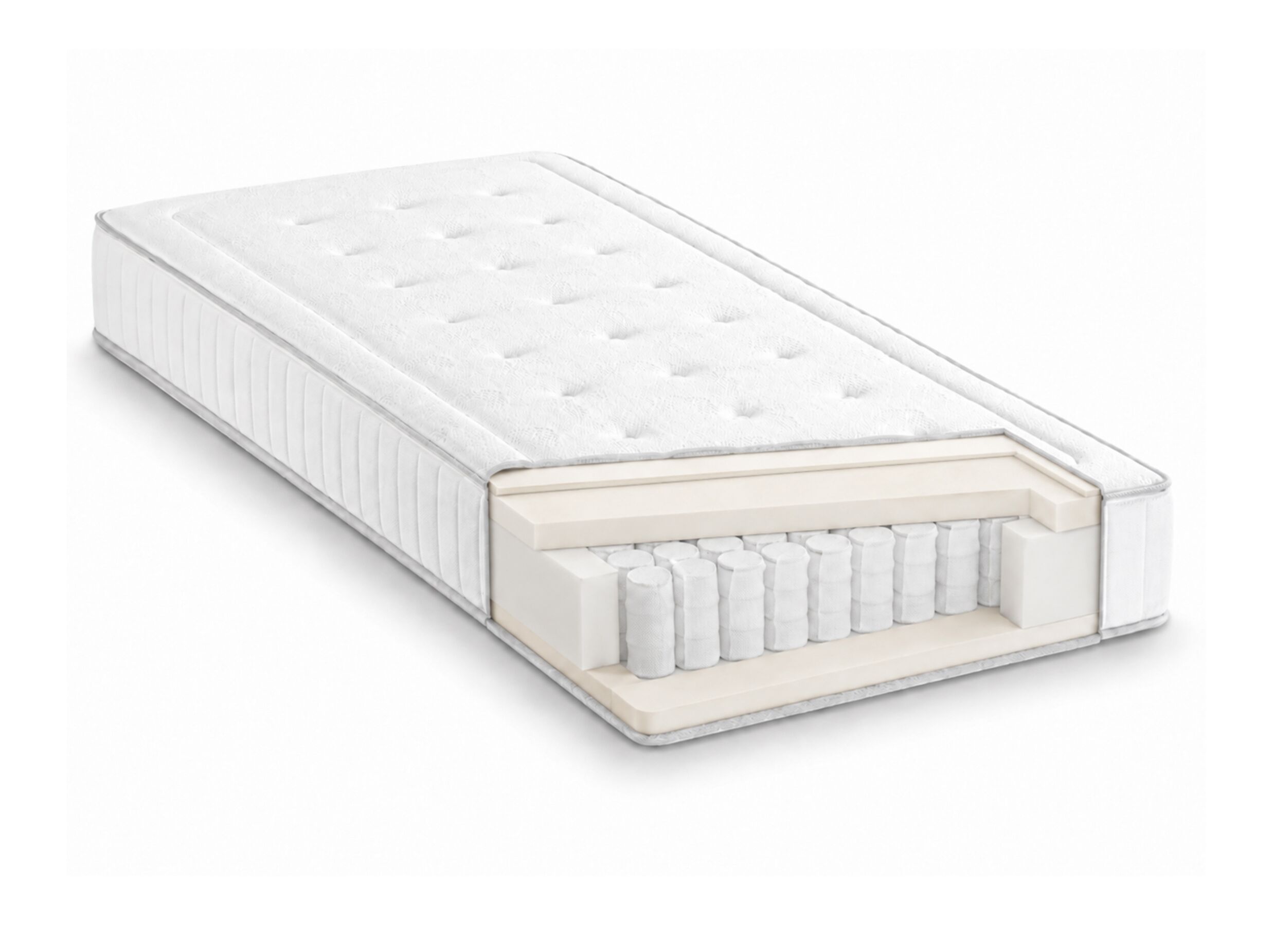 Disposition - Matelas Stari 160x200cm - ressorts ensachés - medium