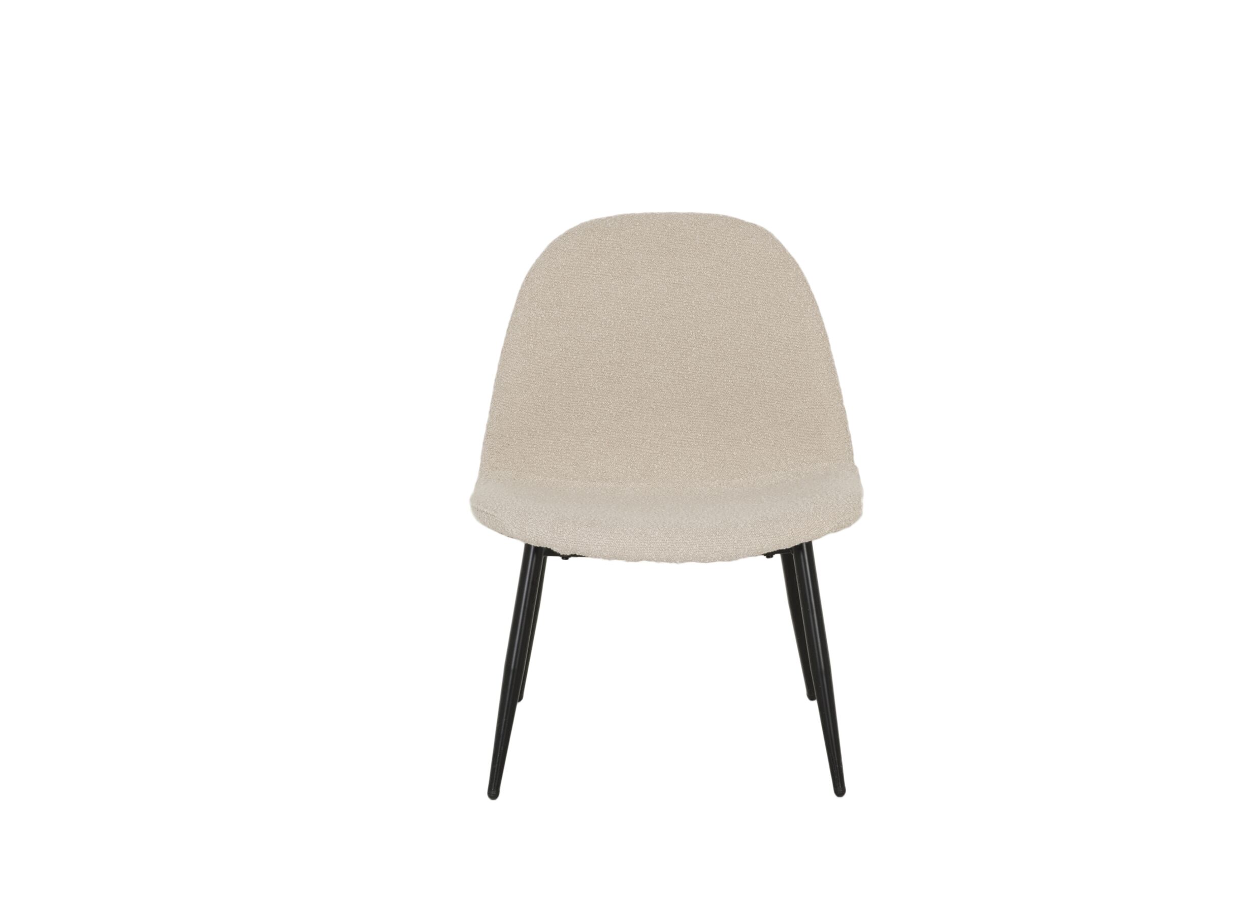Aperçu - Fauteuil Eloise 73,5x63x82cm - bouclé - beige