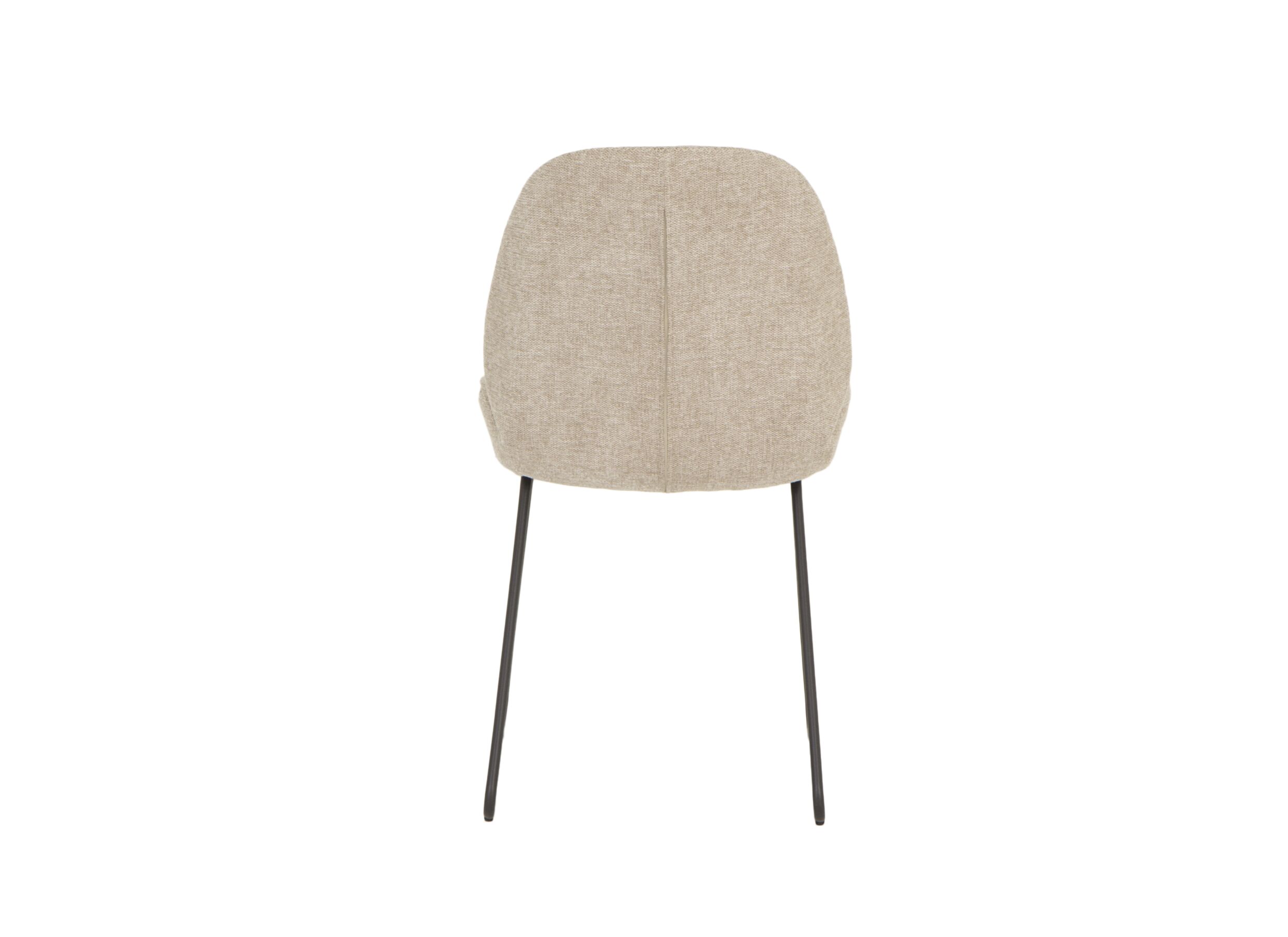Chaise Patti 49x53x87cm - tissu - beige