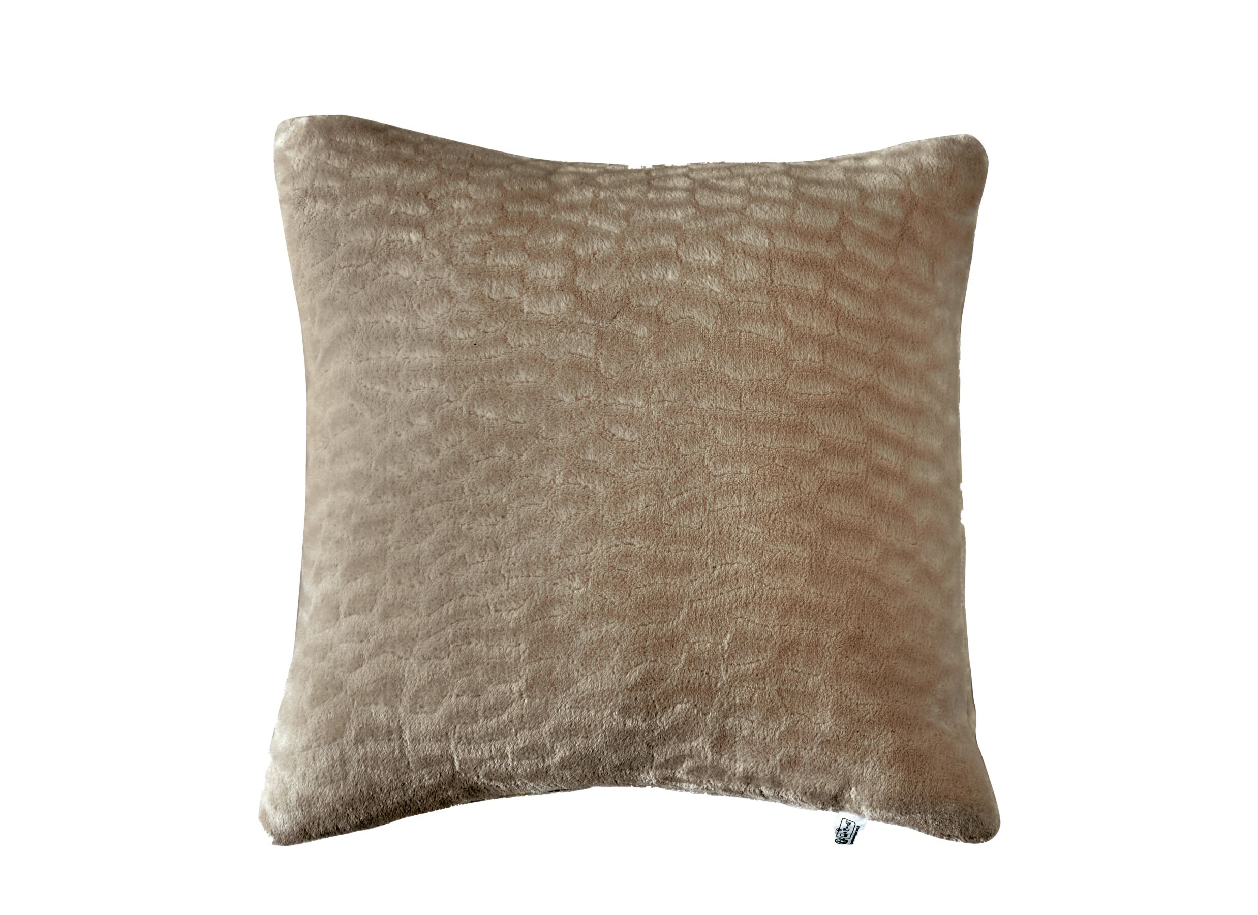 Kussen Valencia 50x50cm - microvezel - bois - Coussin Valencia 50x50cm - microfibre - bois