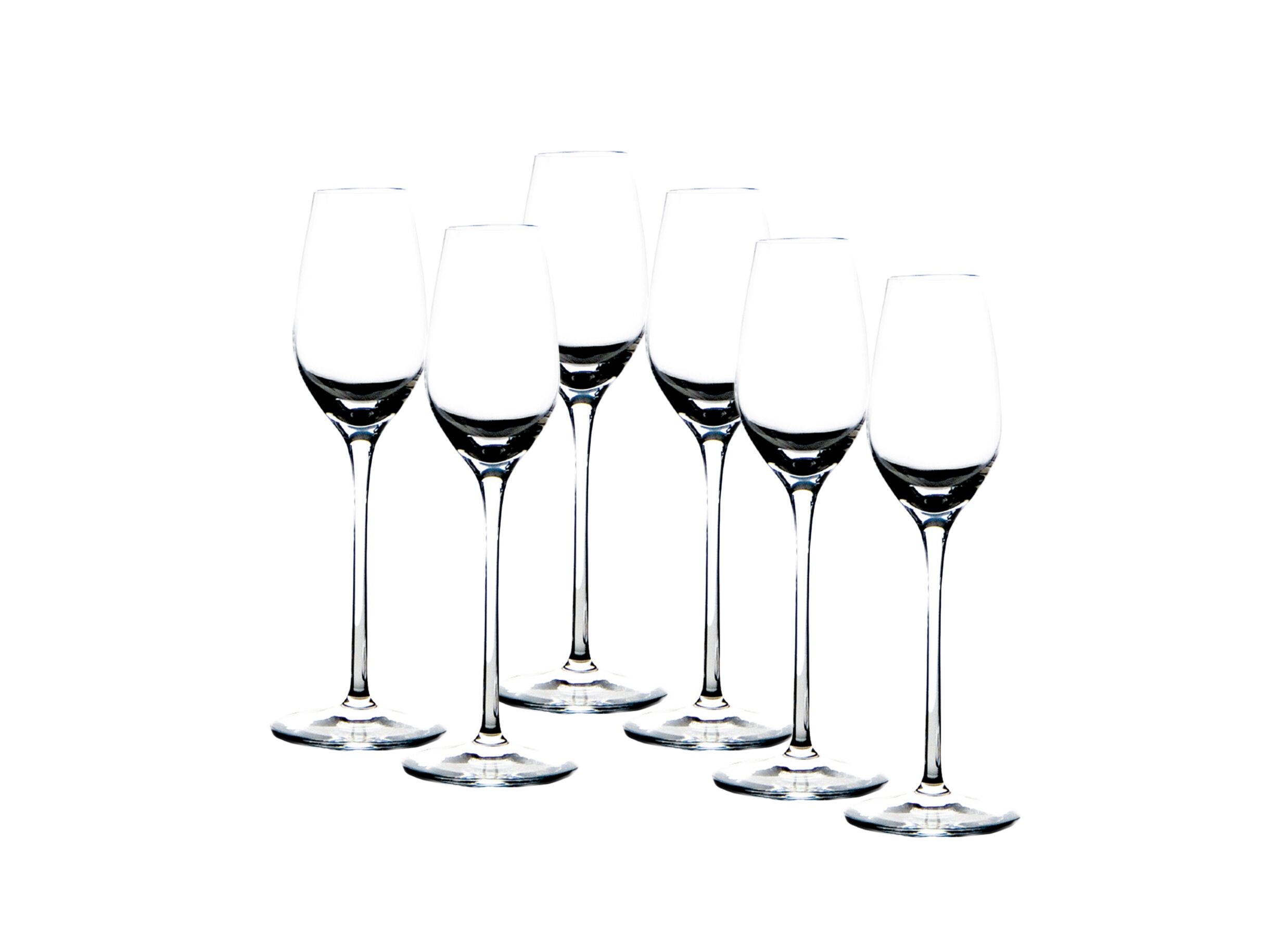 Portoglas Cuvee 9cl - glas - transparant set van 6