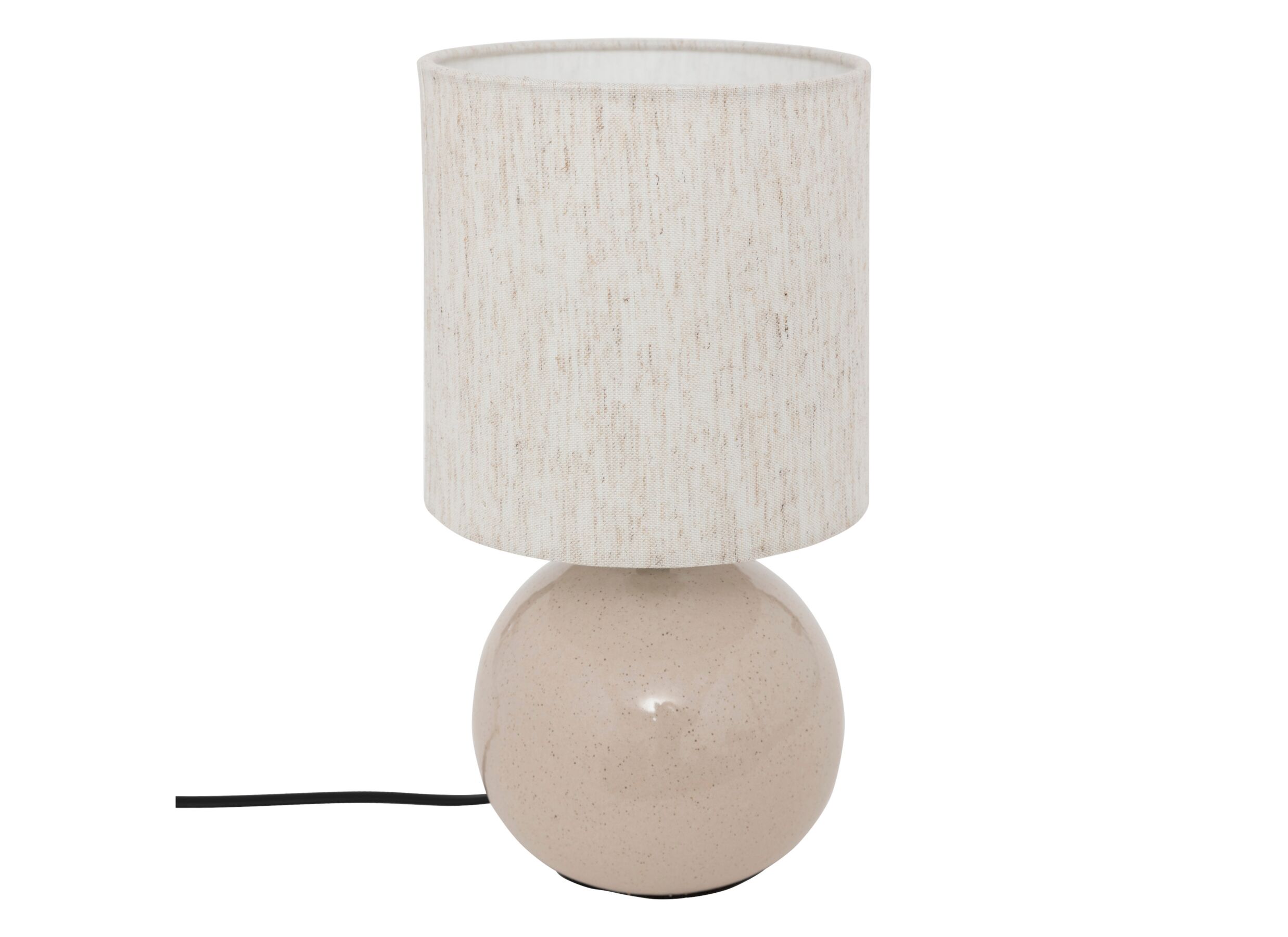 Plus Important - Lampe de table Gaia Ø15,2xH28cm E14 - stoneware - beige