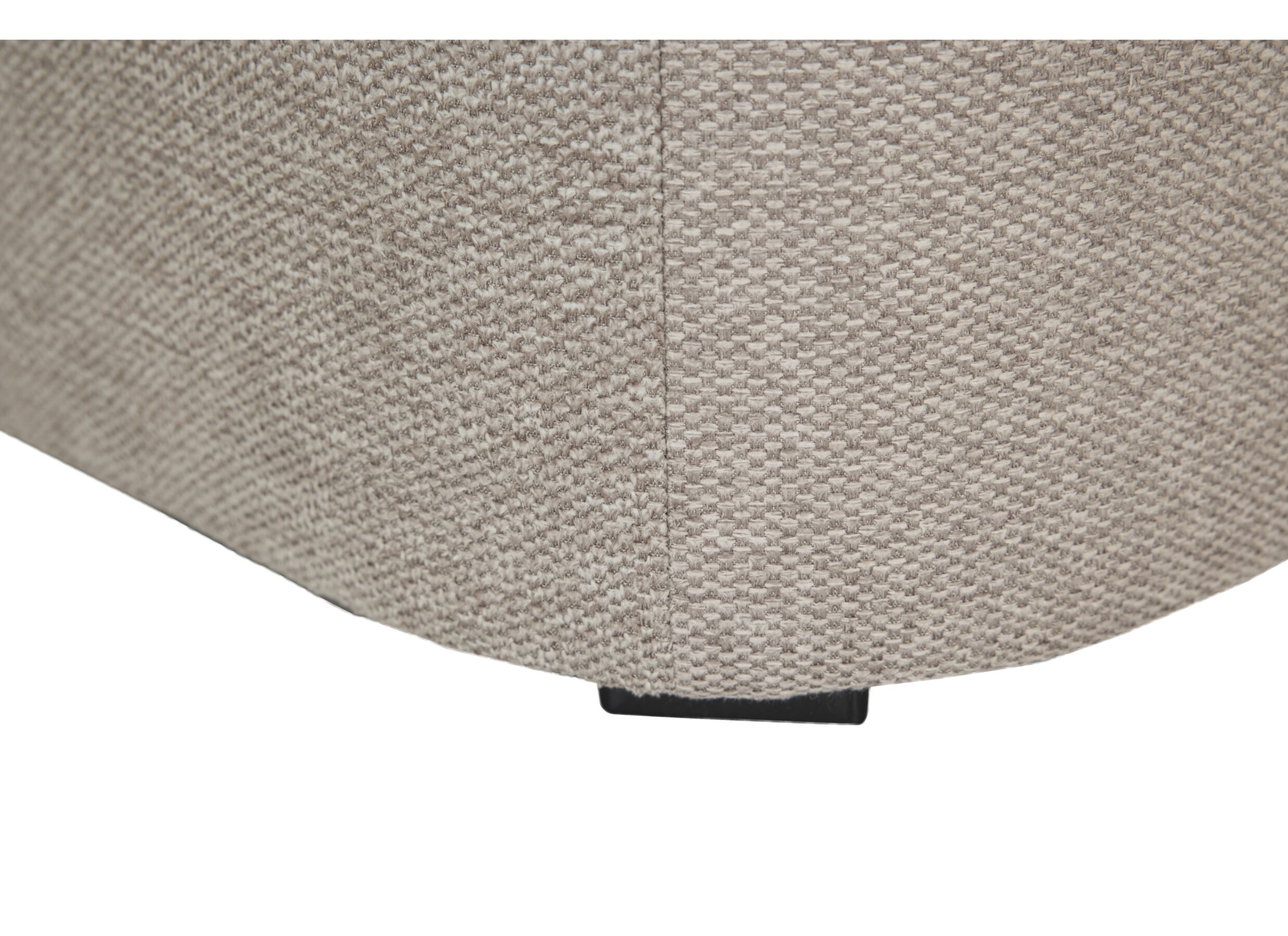 Detail - Pouf Mono tissu greige