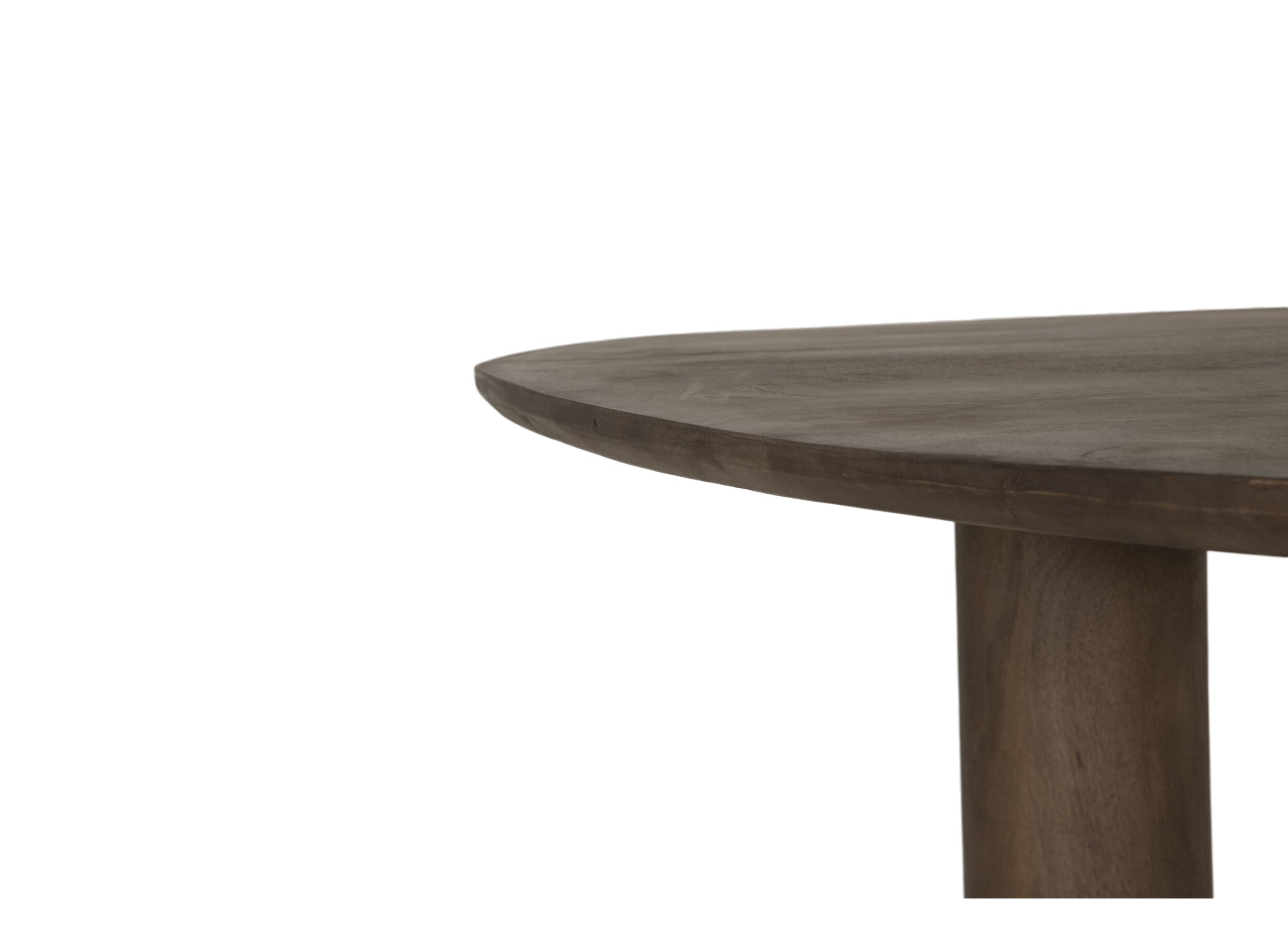 Detail - Table Diaz 240x110cm - mangue massif - brun