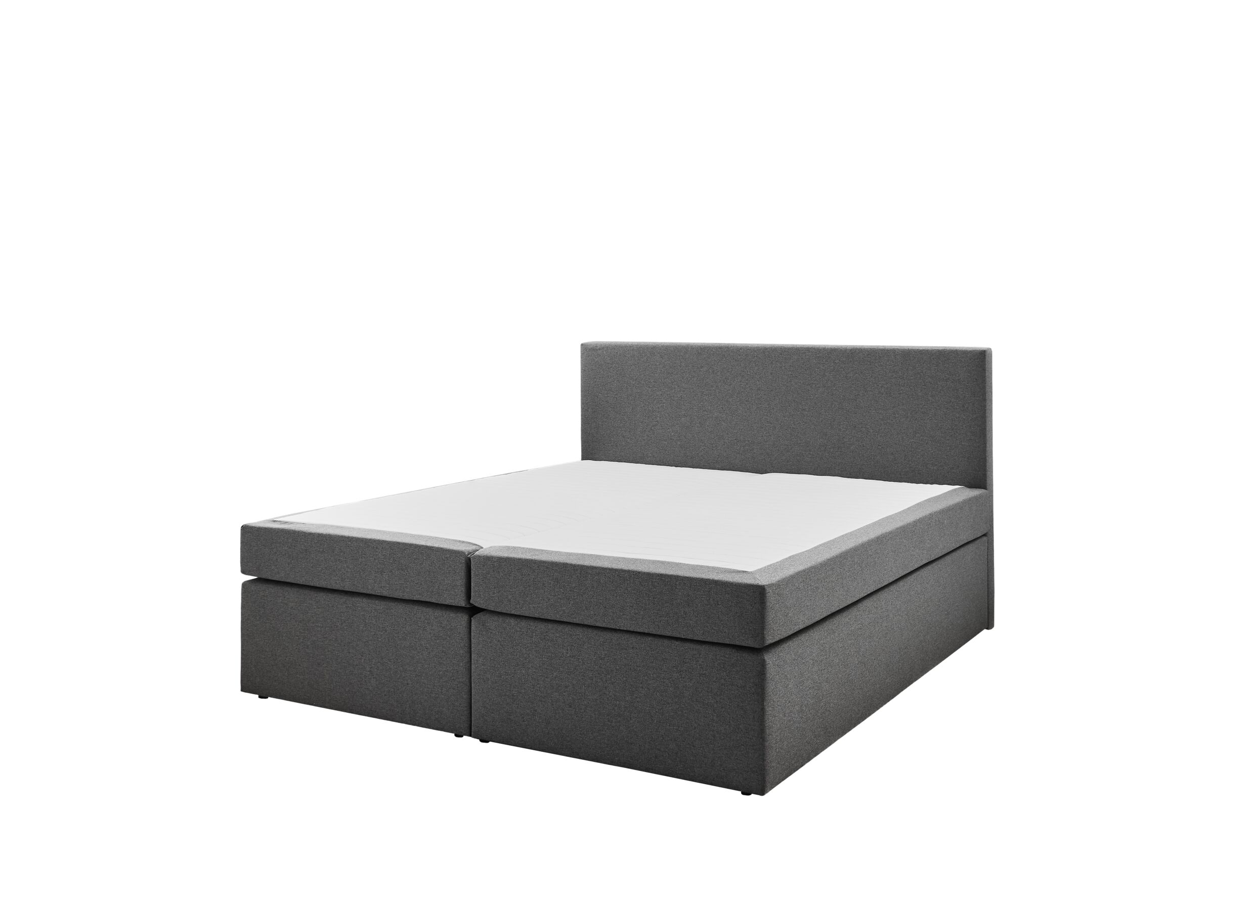 Hoofdfoto - Boxspring BX890 120x200cm - stof - middengrijs