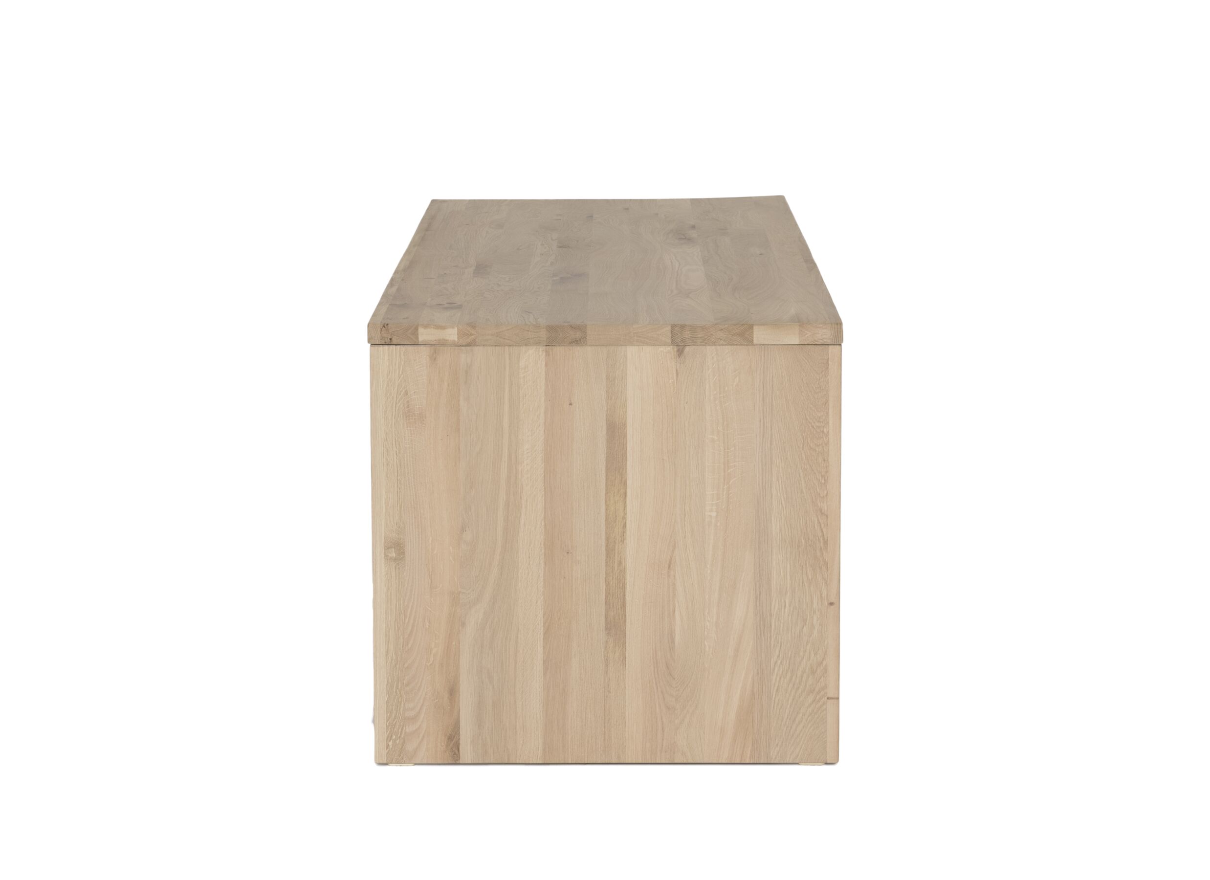 Bureau Yoda 160x80x76cm - chêne massif - naturel