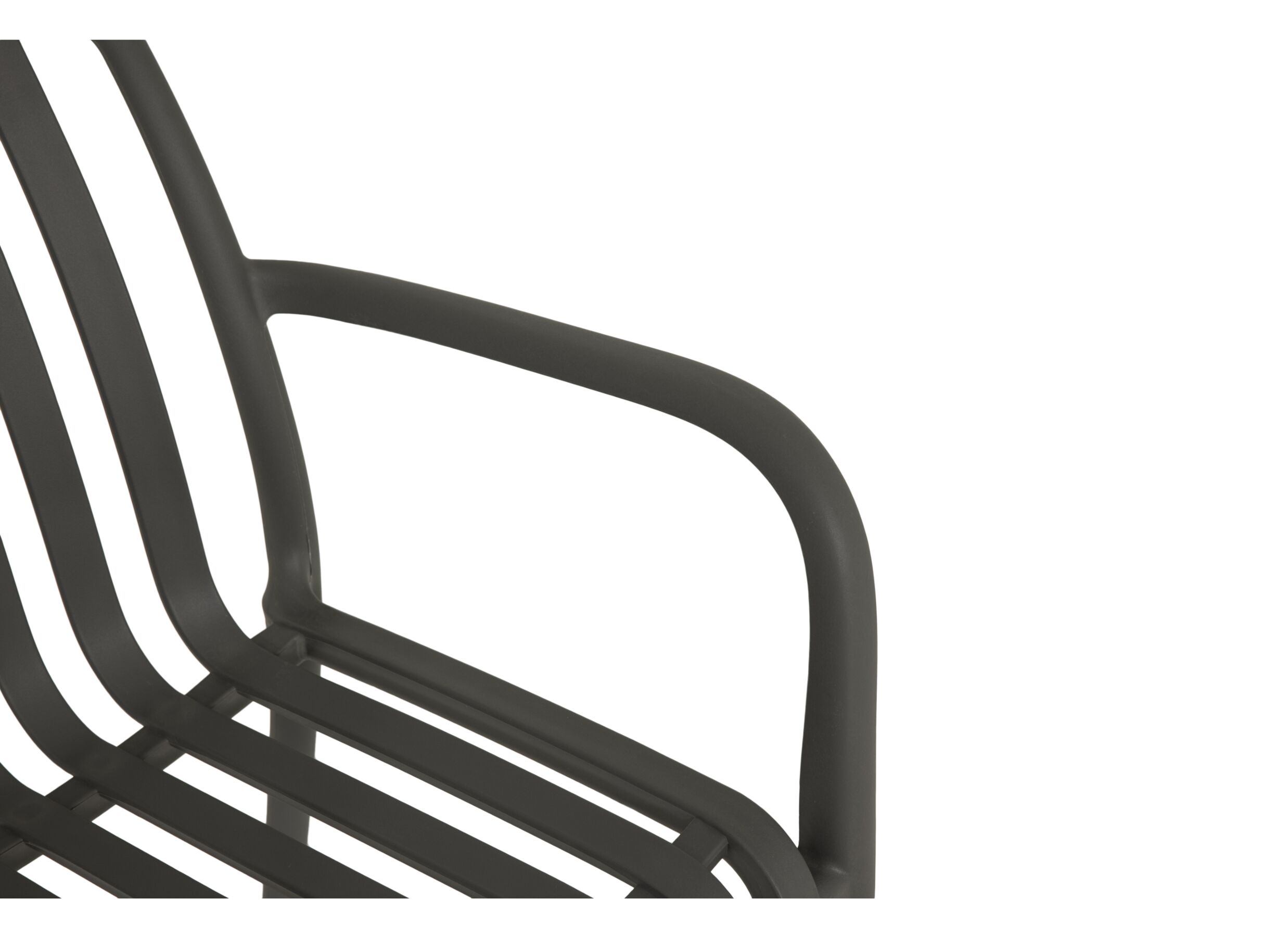 Detail - Chaise de jardin Cute 46x58x81cm - synthétique - gris