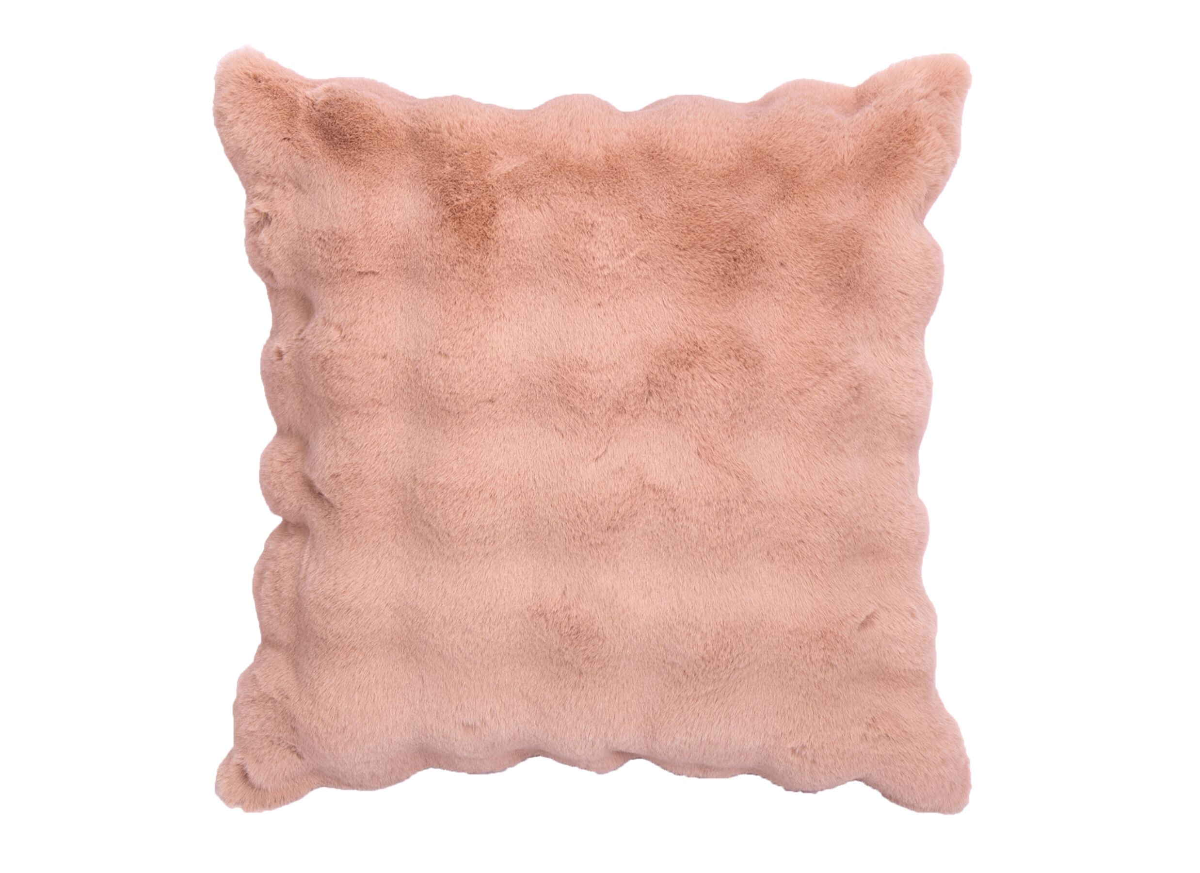 Plus Important - Coussin Dreamy 60x60cm - faux fur - rose