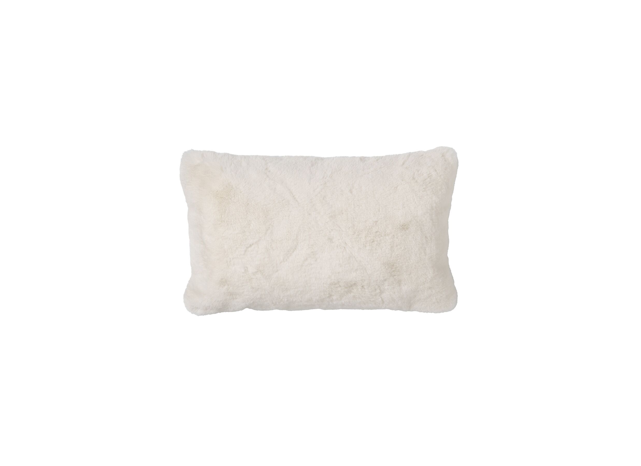 Coussin Zaya 50x30cm snow white - Coussin Zaya 50x30cm - tissu - snow white
