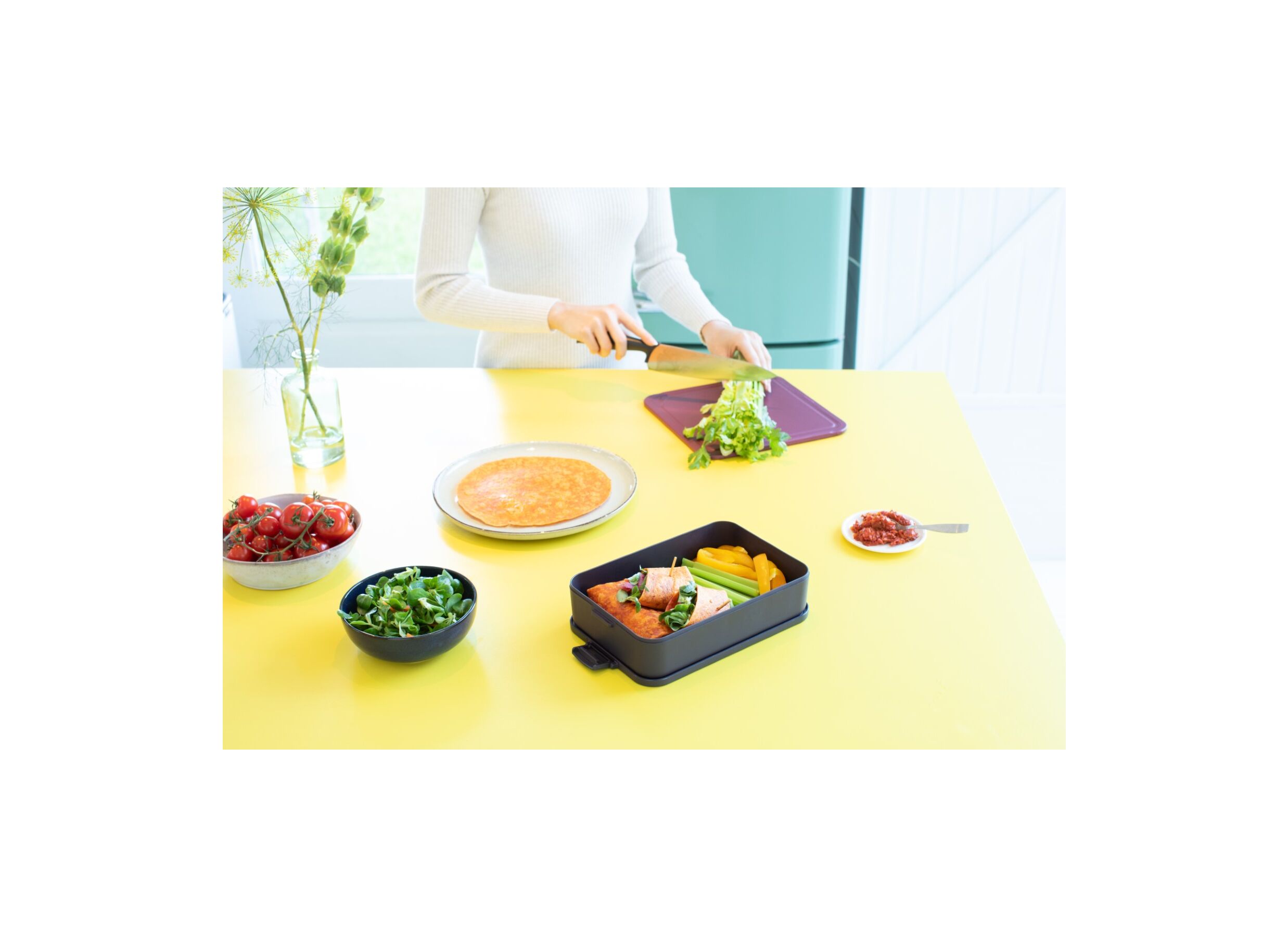 Sfeerfoto - Lunchbox Make&Take large dark grey