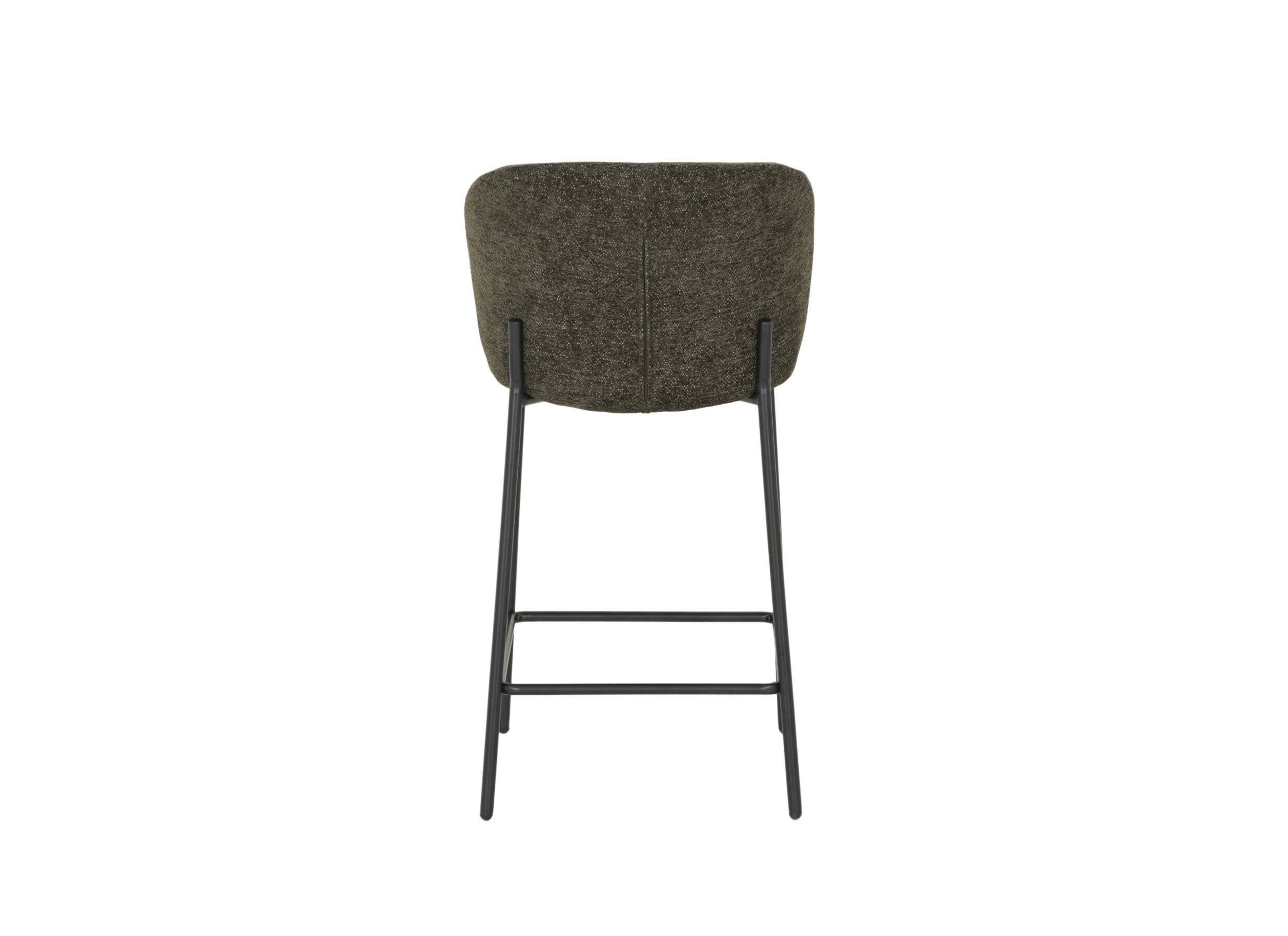 Barstoel Shell ZH65cm - stof - groen