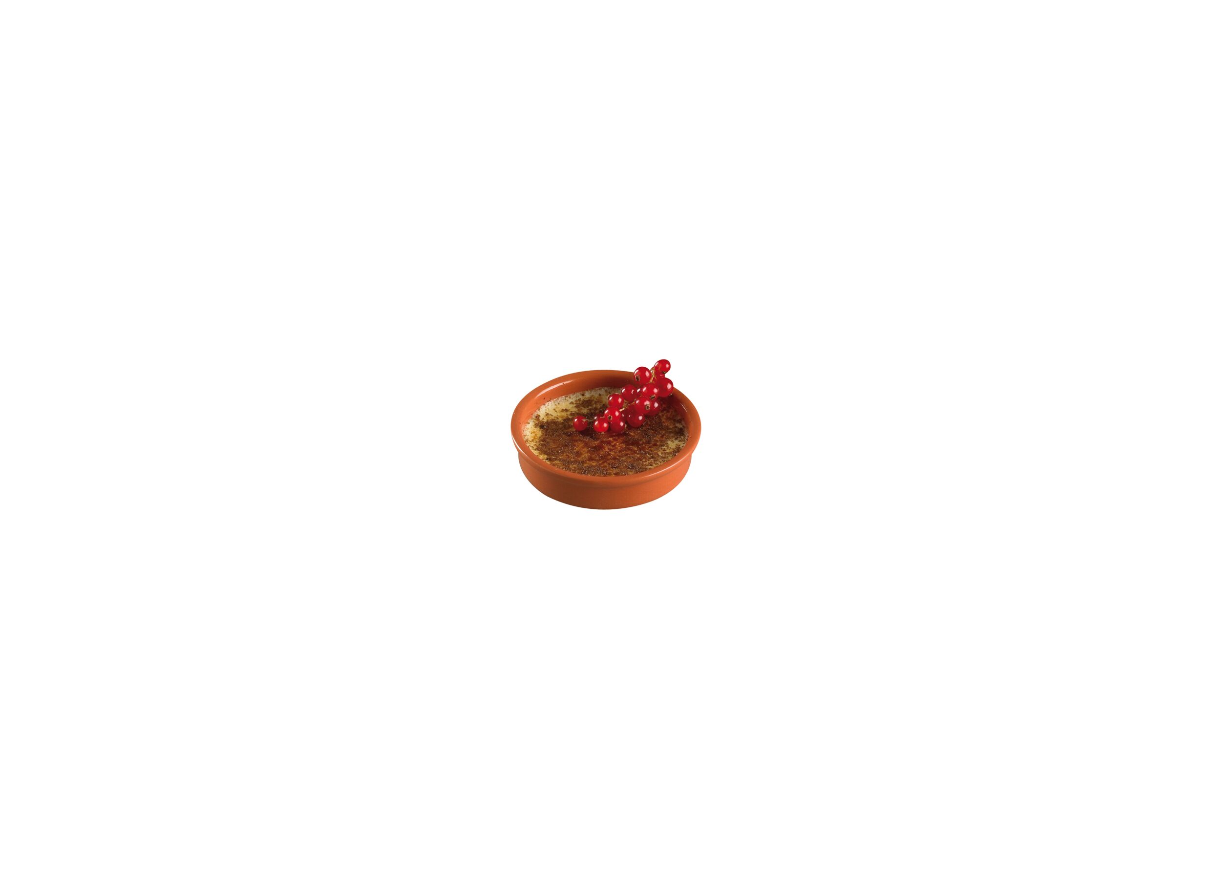 Schaal Crème brulée Ø12cm, set van 4