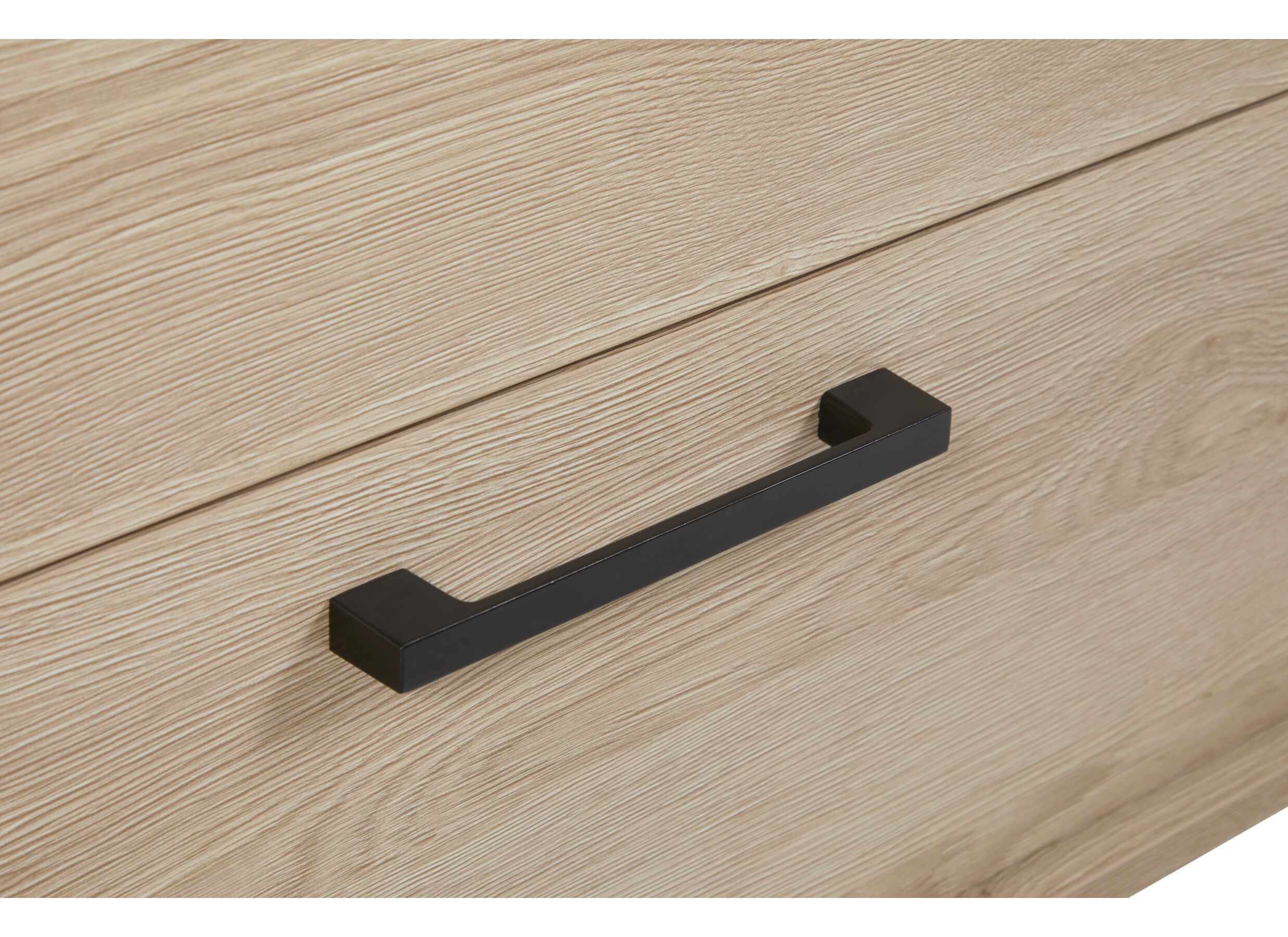 Buffet Faro 216cm - melamine - chêne sable