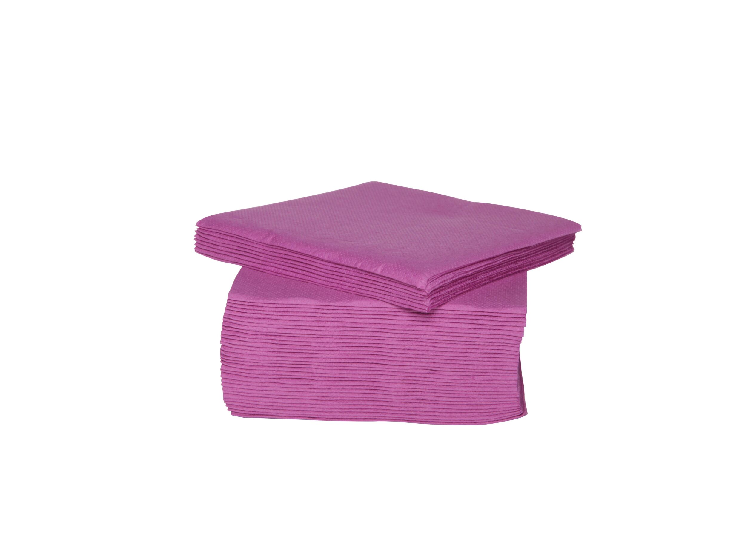 Serviette CT Prof 25x25cm paars, 40 stuks