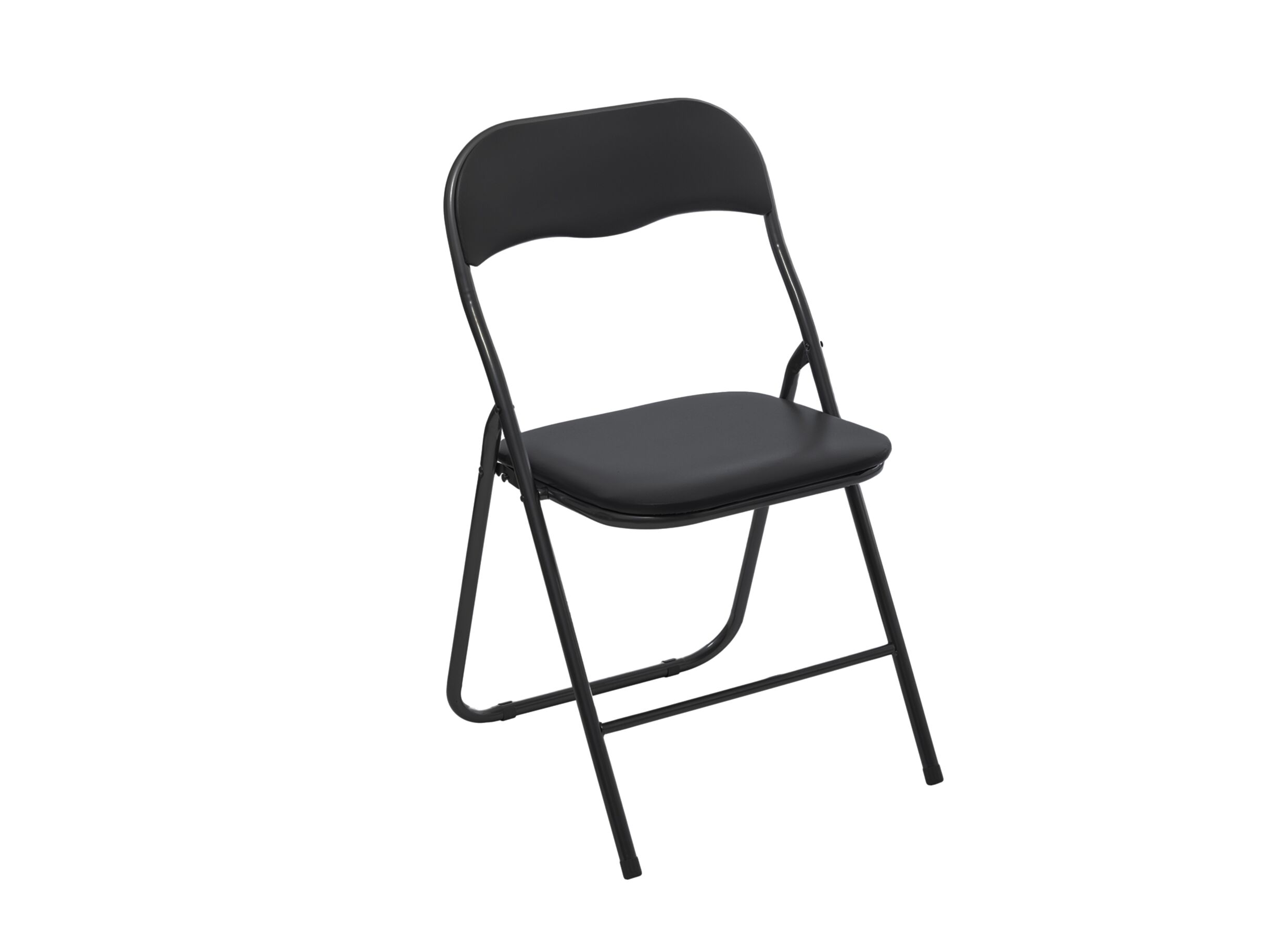 Klapstoel ZH43cm - metaal & PVC - zwart - Klapstoel ZH43cm - metaal & PVC - zwart