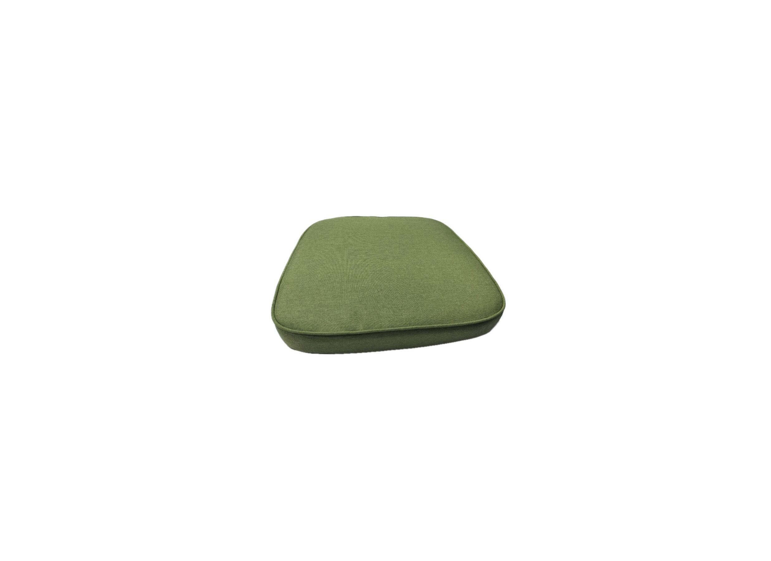 Plus Important - Coussin en osier Jono 46x49cm - fibre polyester - vert
