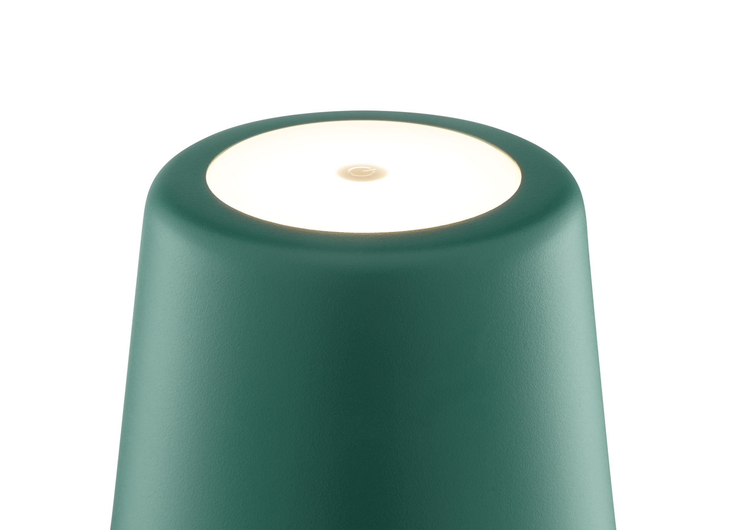 Detailfoto - Tafellamp Kaami H37cm donkergroen