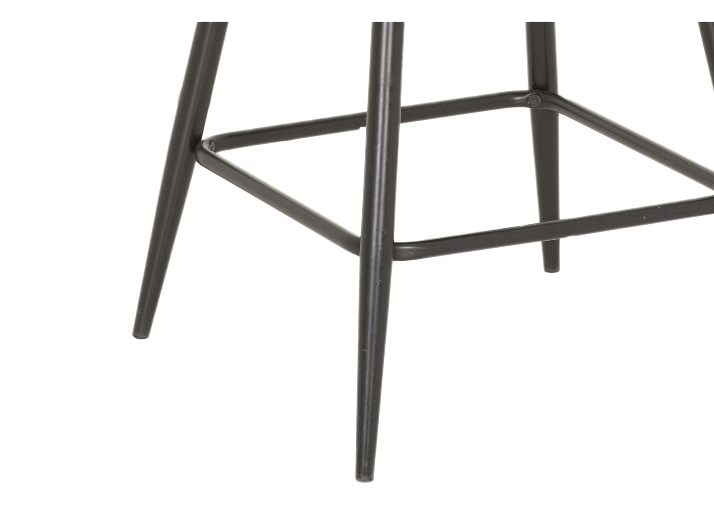 Chaise de bar Speech HA65cm - tissu - cognac
