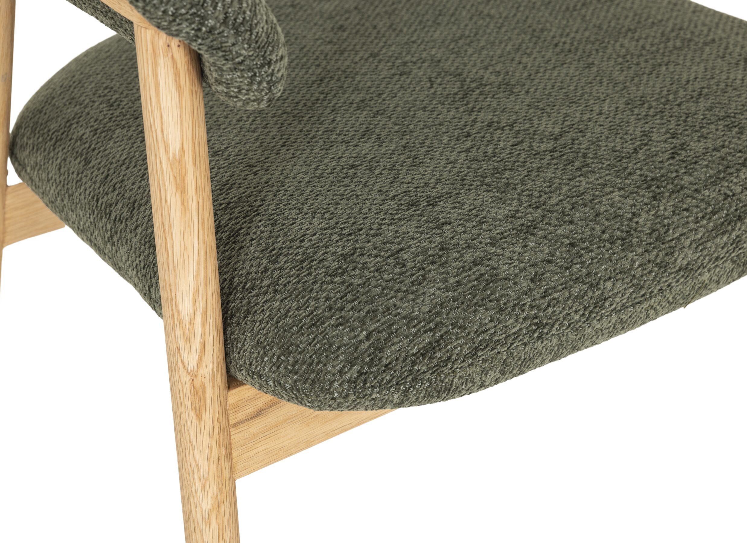 Detail - Chaise Hierro 60x57x80cm - tissu - vert