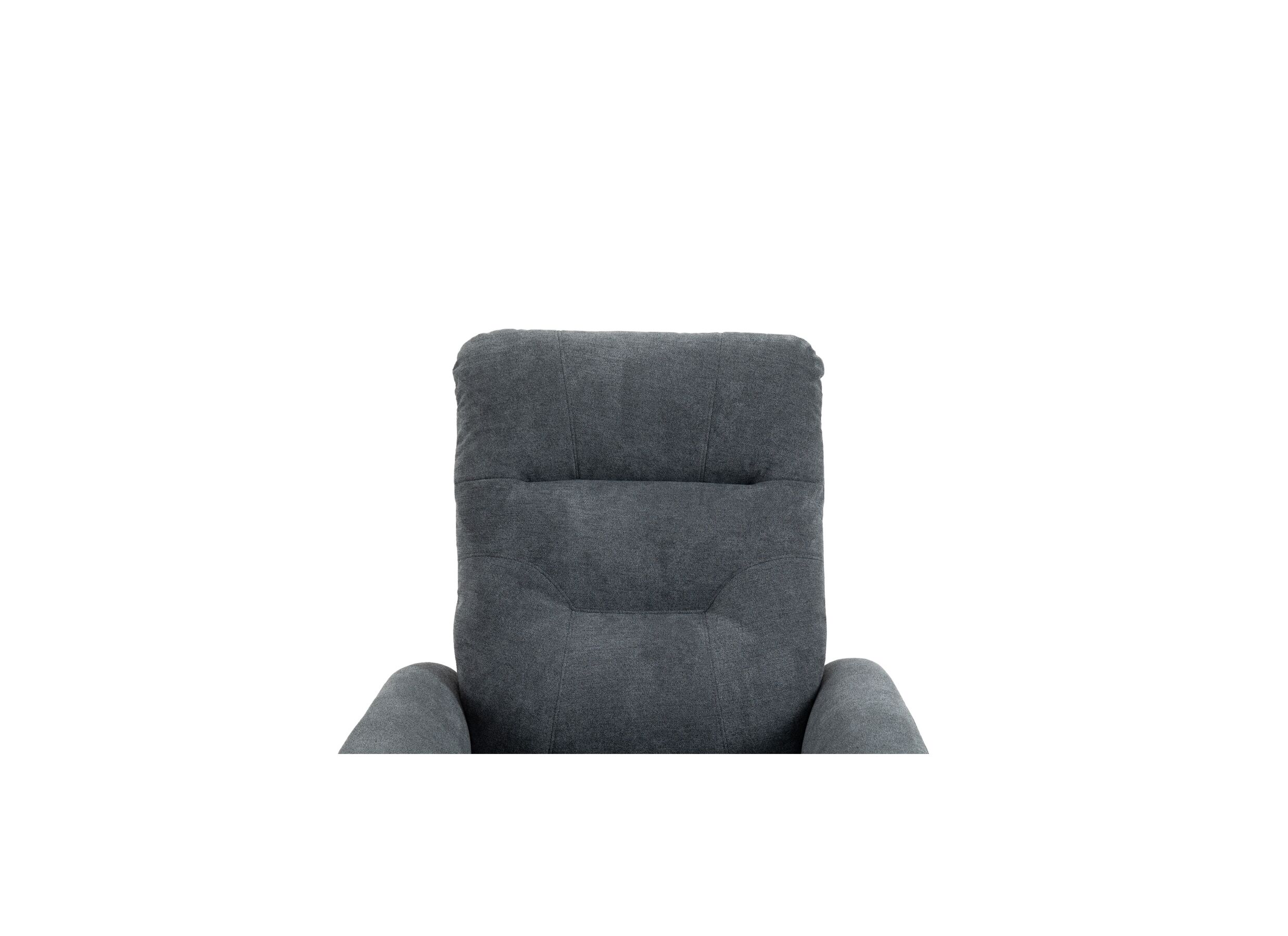 Fauteuil relax Morpheus électrique tissu gris