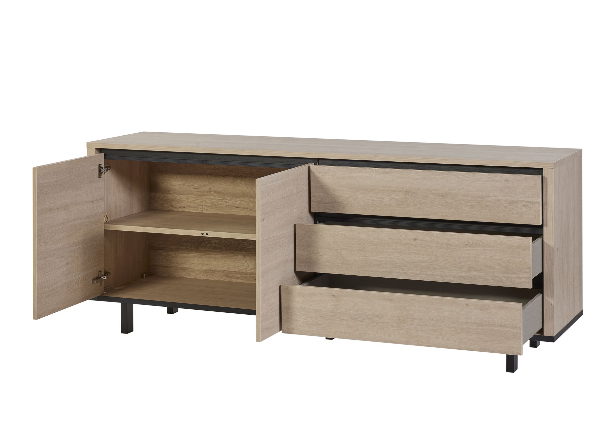 Indeling - Dressoir Tyler 194cm - decor - urban oak