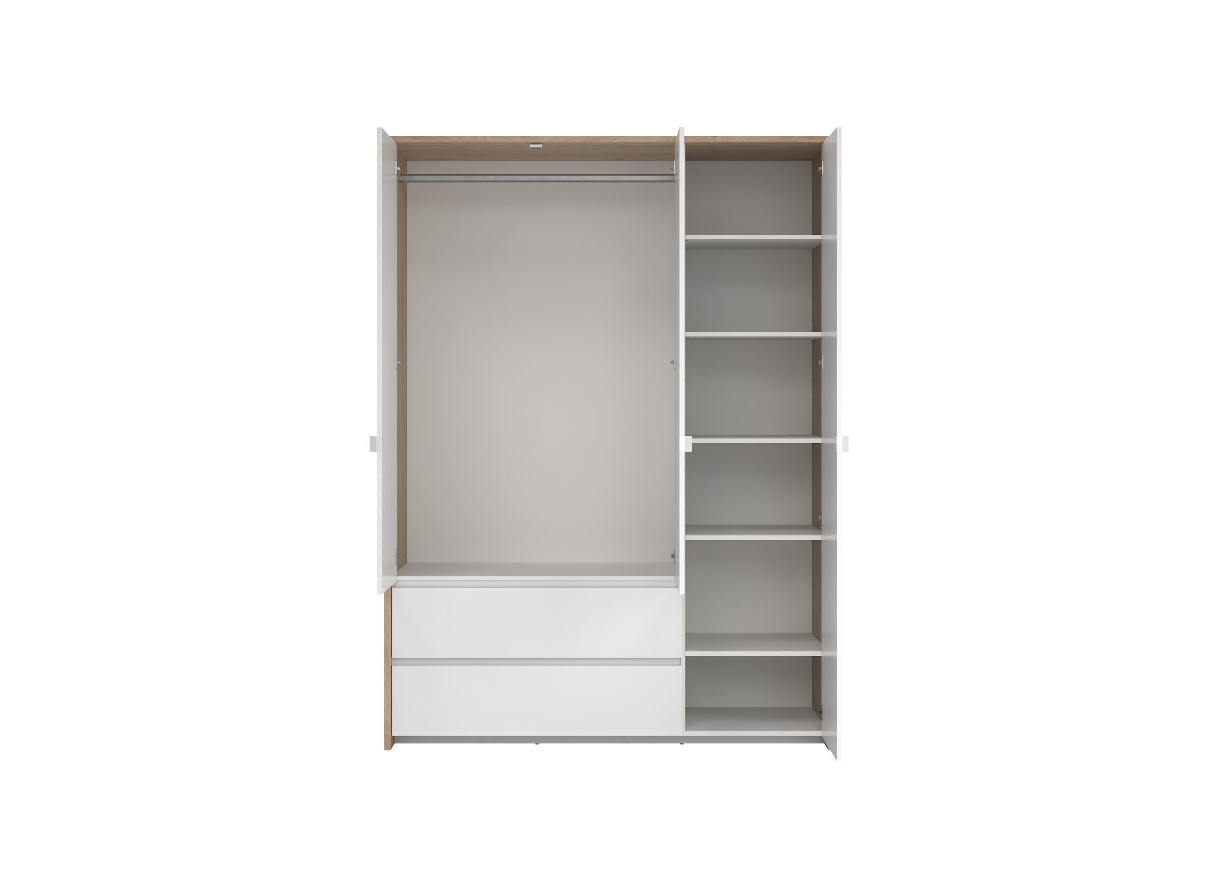 Disposition - Garde-robe Next 149x58xH202cm - décor - blanc & jackson hickory