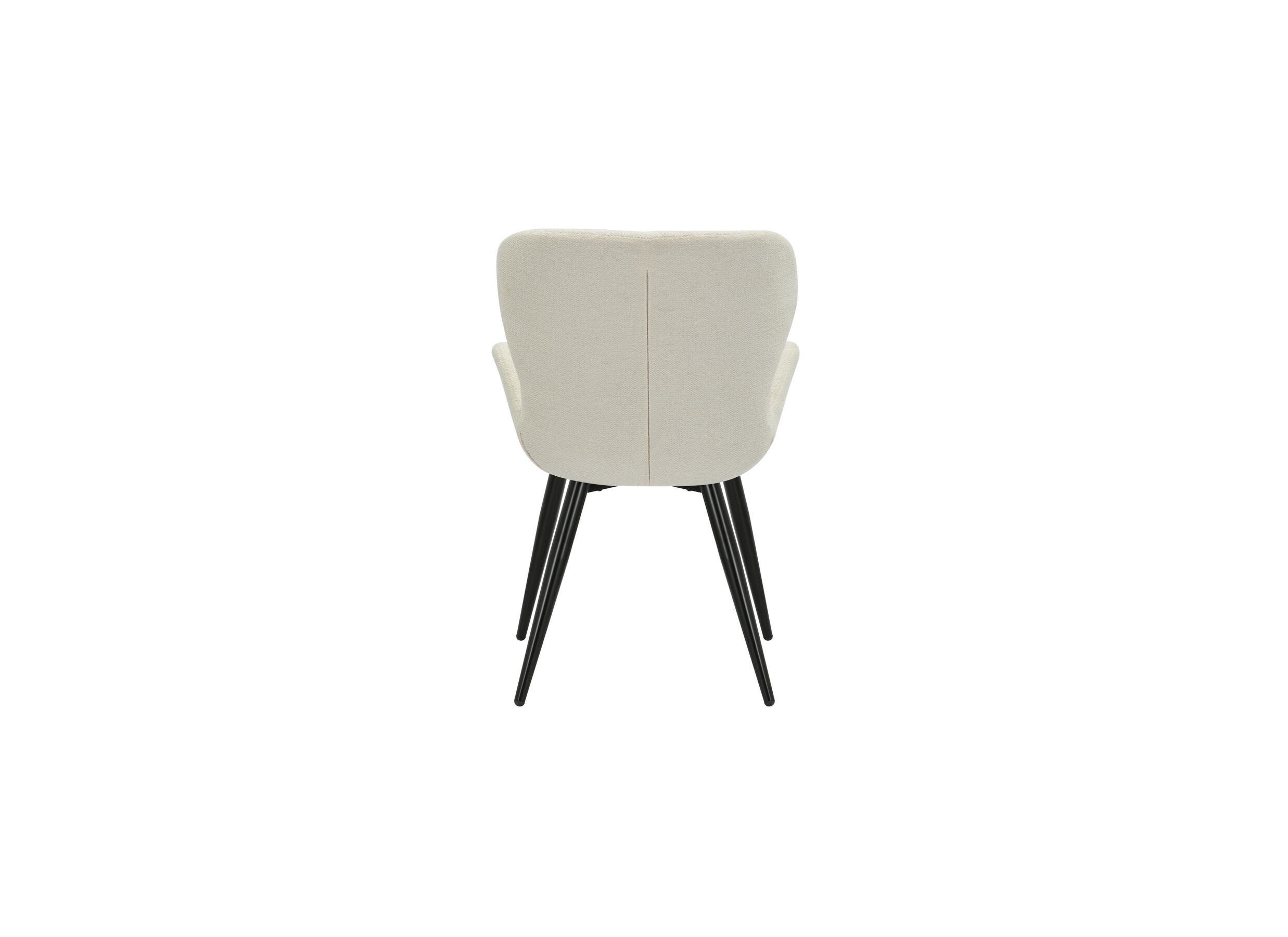 Stoel Orkney 59x64x87cm - bouclé - beige