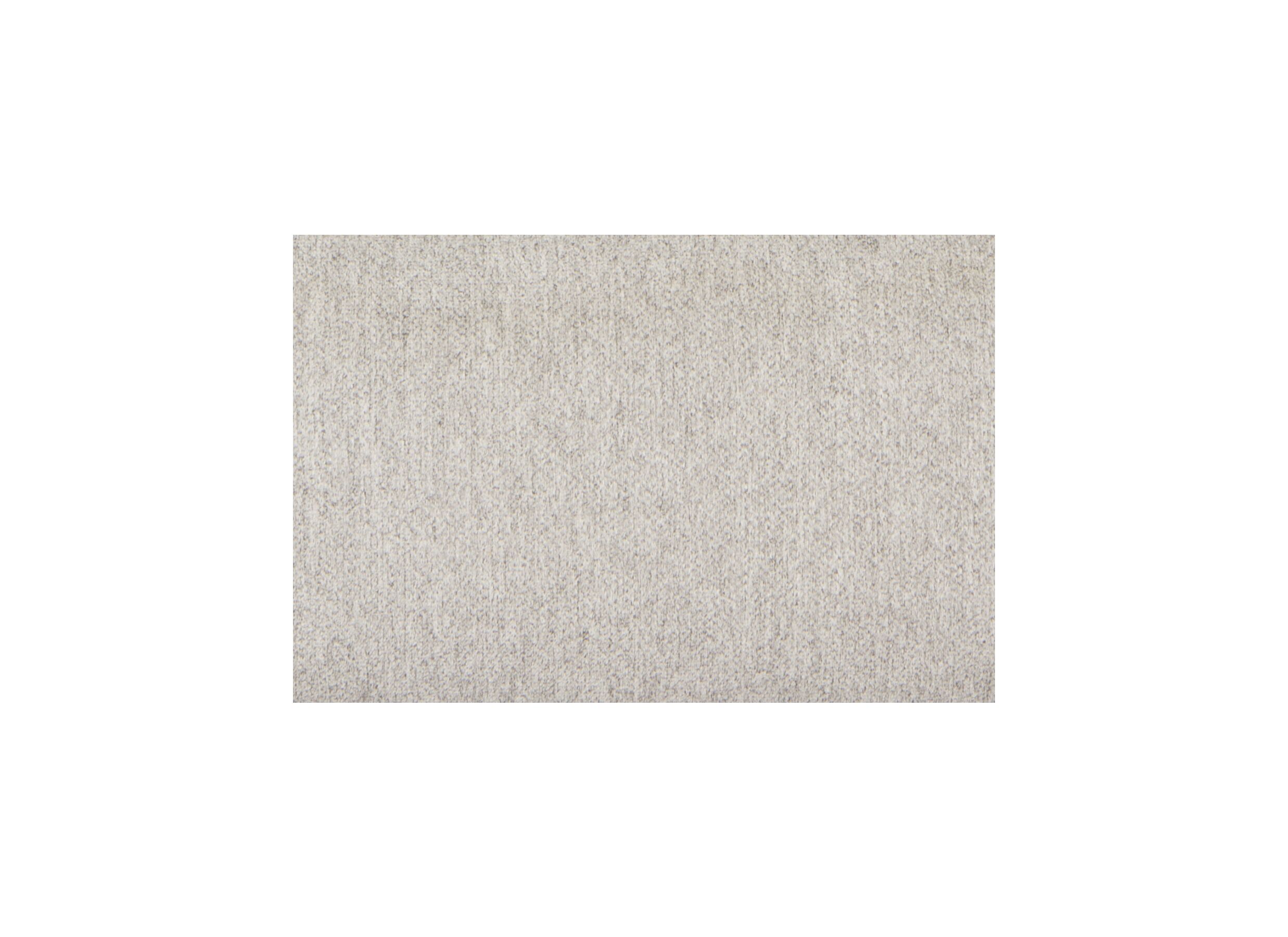 Canapé d'angle Alcamo 331x184cm - tissu - gris avec pouf