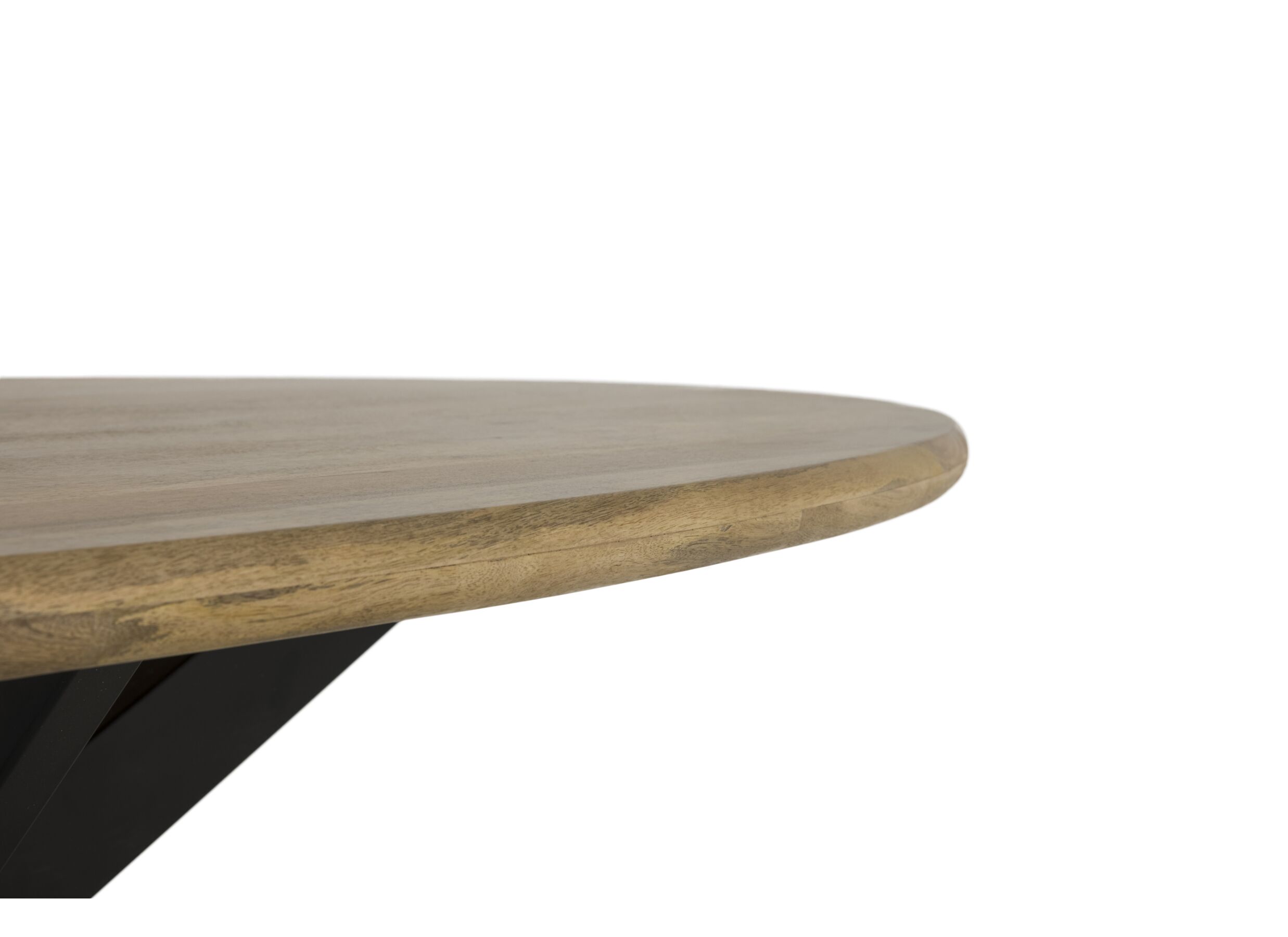 Detail - Table Canary 220x110cm - manguier massif - naturel