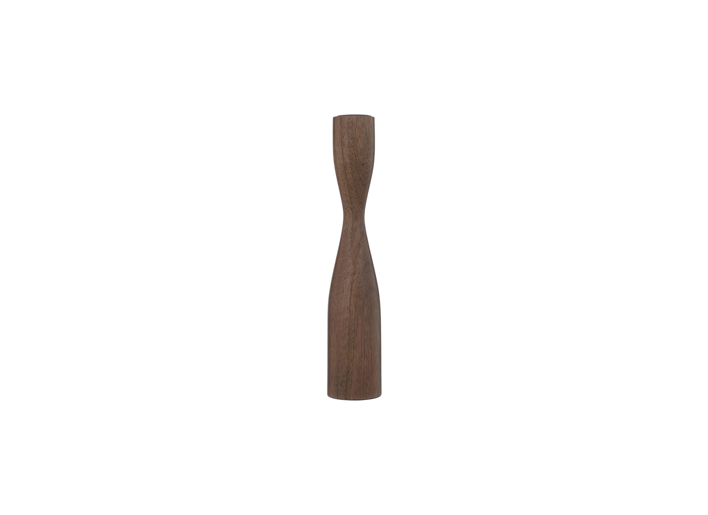 Overzichtsfoto - Kandelaar H20cm/H25cm bruin set van 2