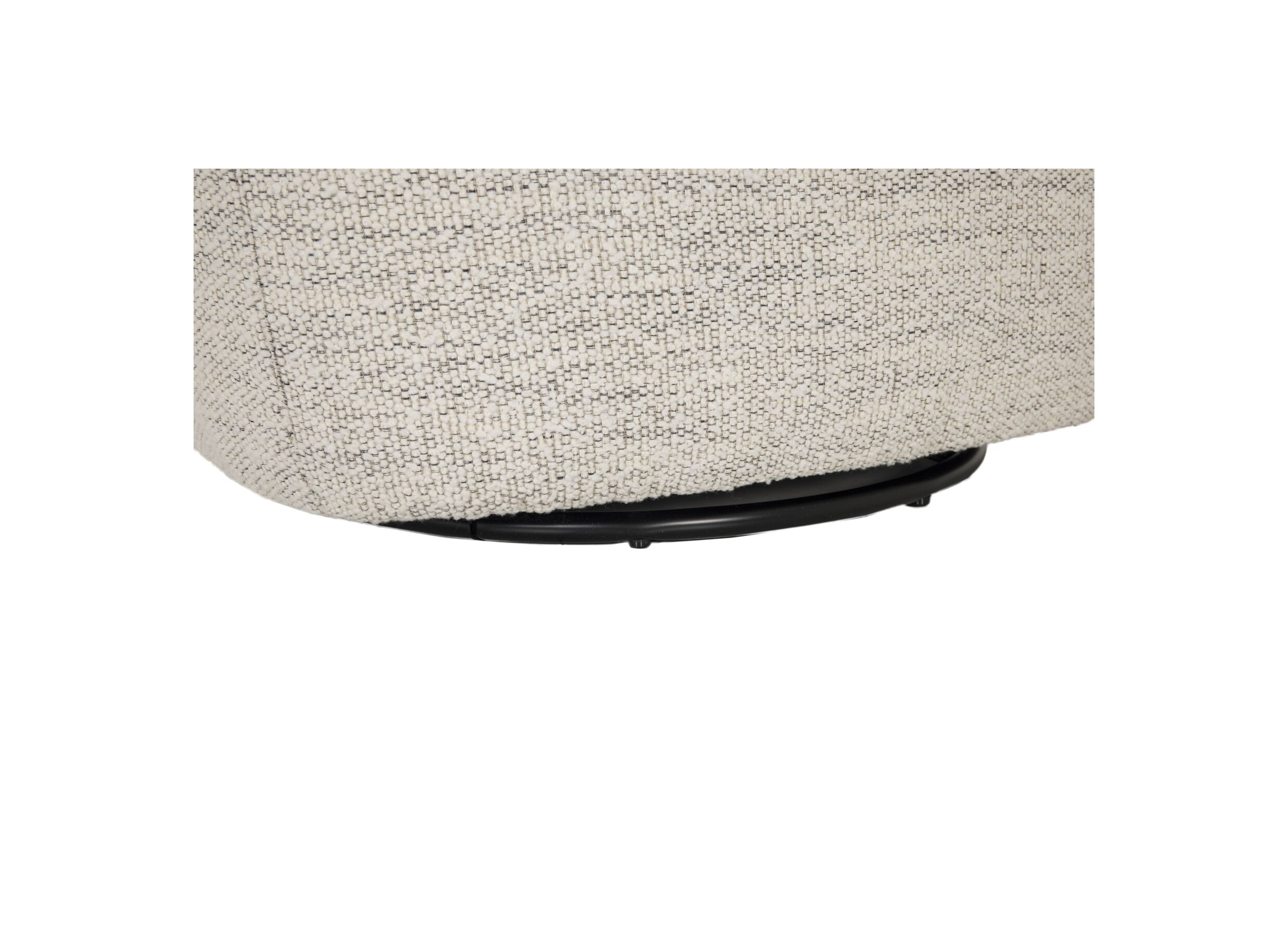 Detailfoto - Draaifauteuil 80x81x70cm - katoen - merino katoen