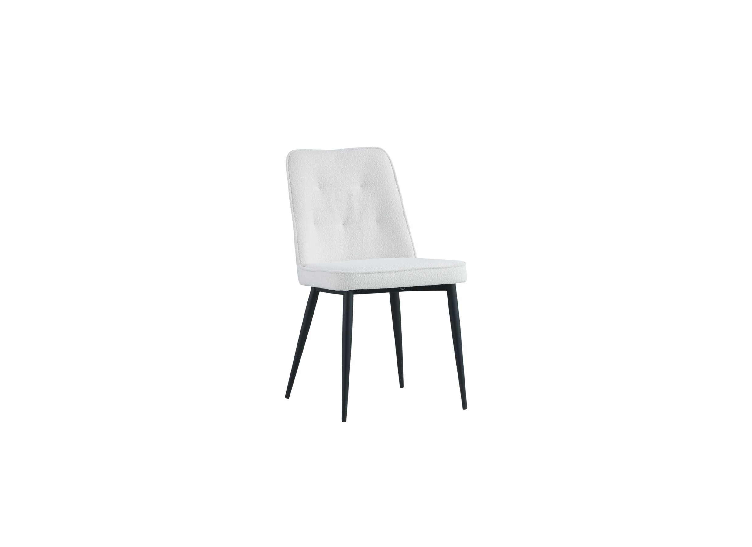 Plus Important - Chaise Questo tissu blanc