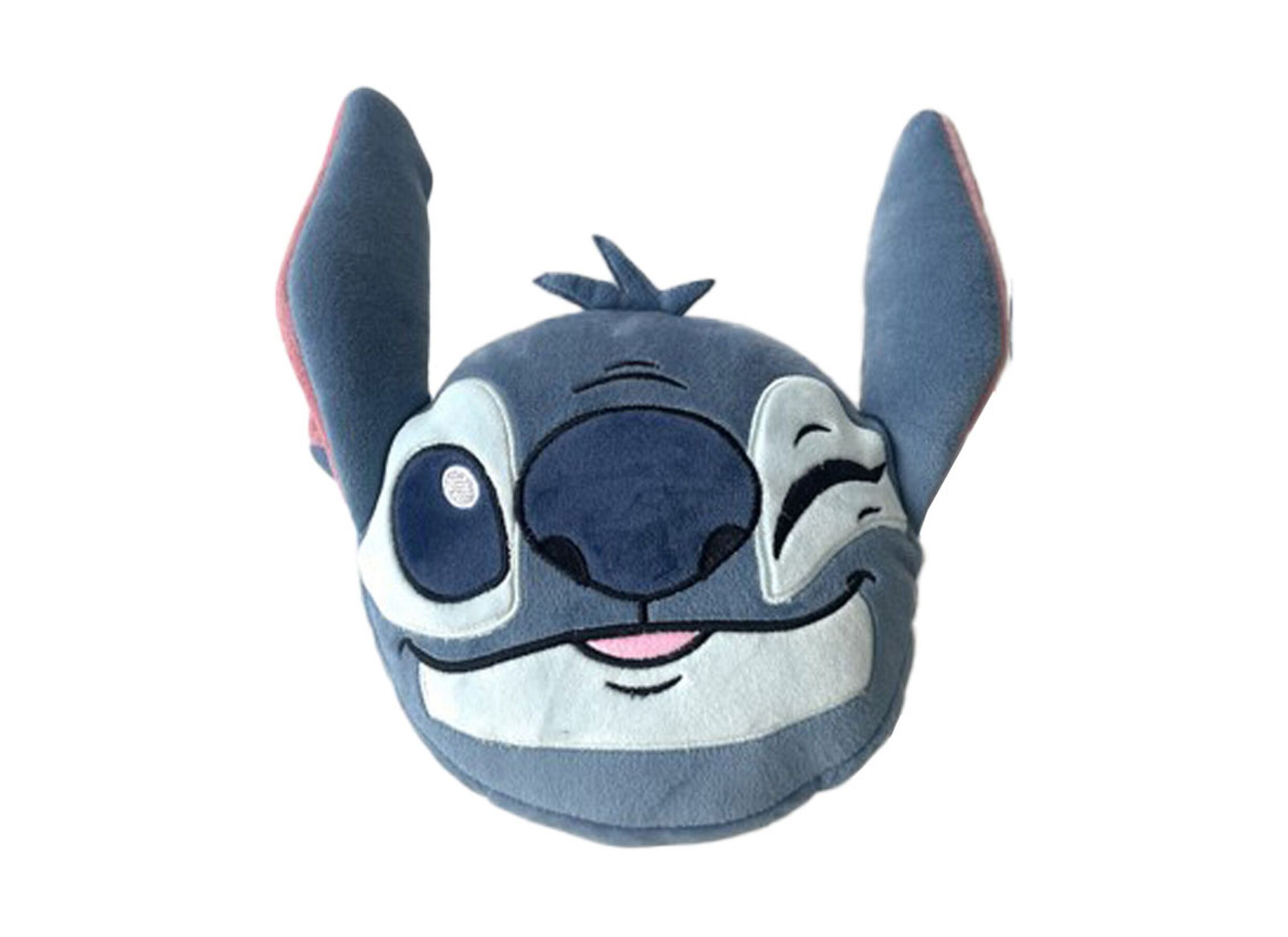 Aperçu - Coussin de voyage Stitch avec masque - tissu - bleu