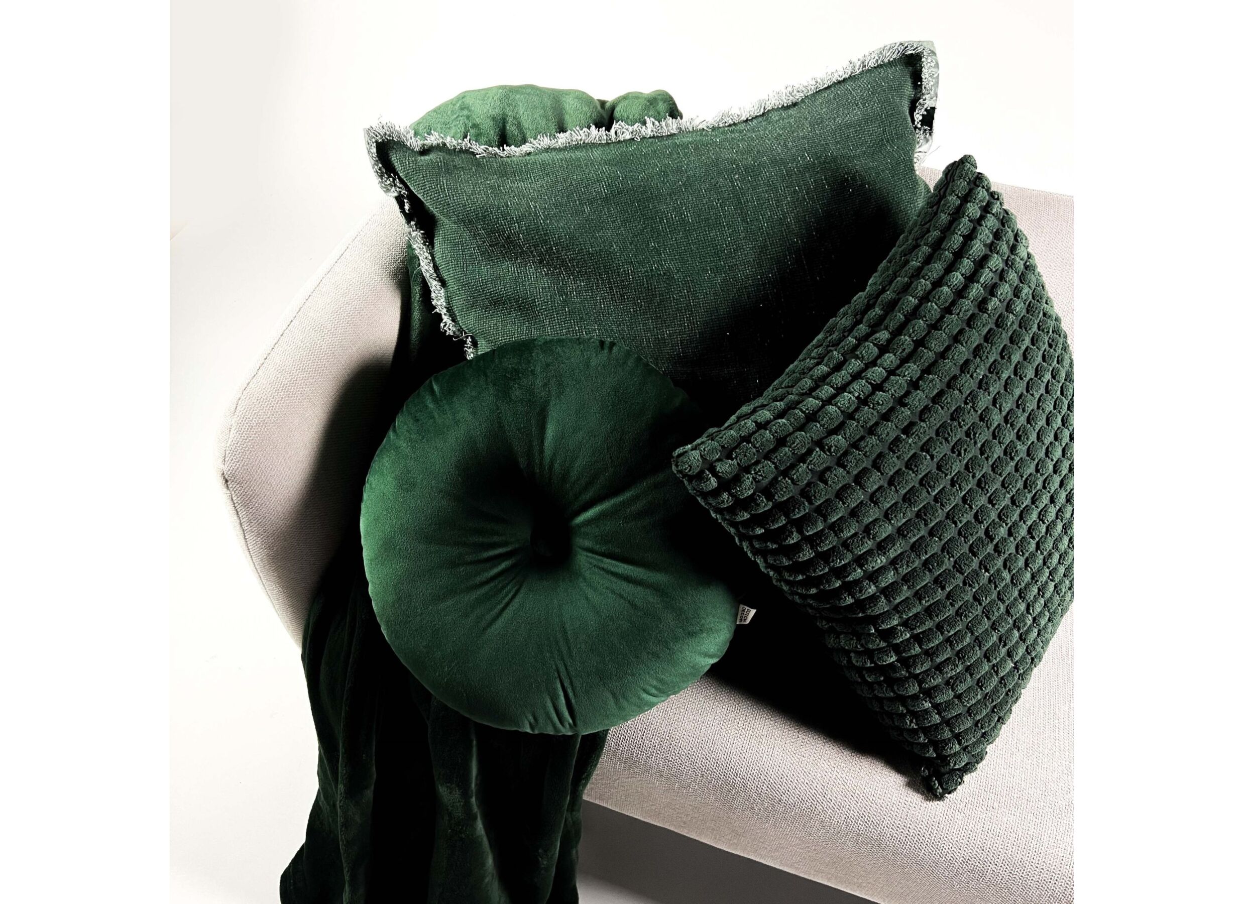 Foto ambiance - Coussin Olly 40x40cm - tissu - mountain view