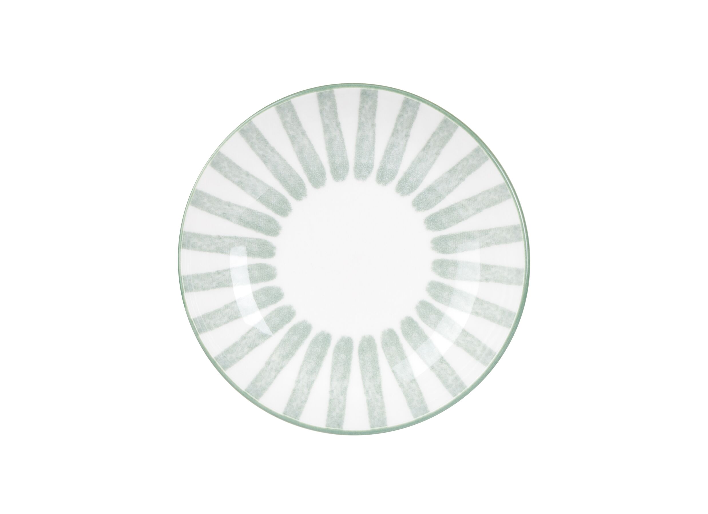 Aperçu - Plat Cabana Ø10,30 - porcelaine - vert