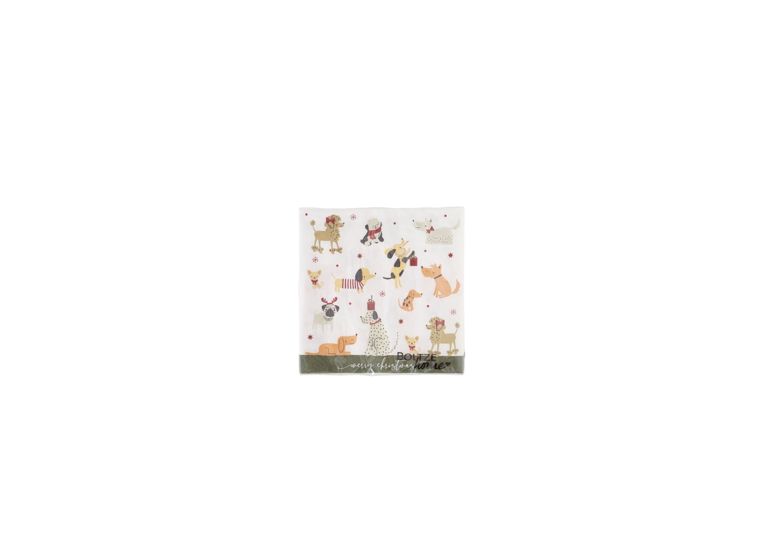 Aperçu - Serviette Barney 17x17cm multicolor 20 pièces