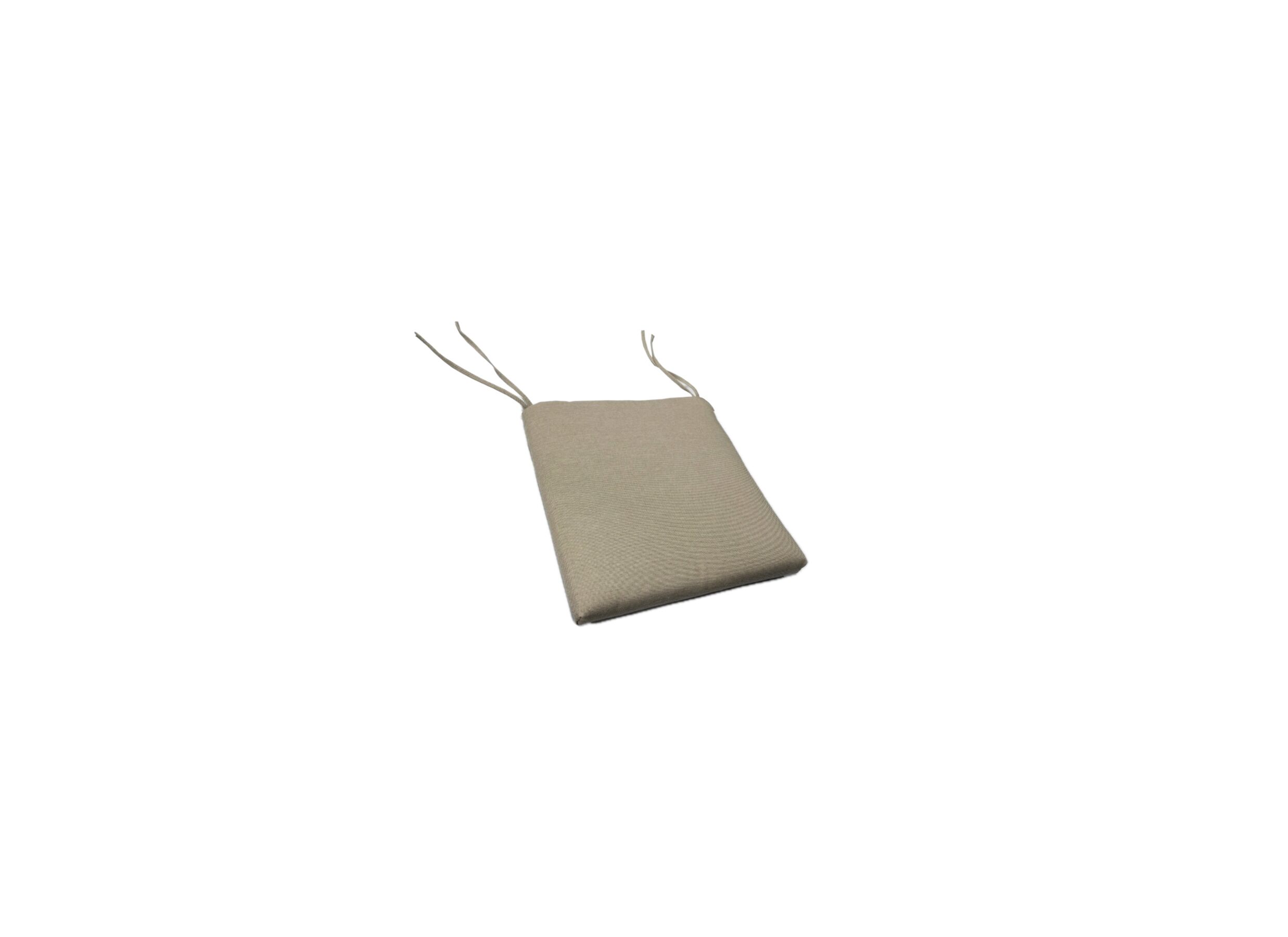 Aperçu - Coussin d'assise Nona 39x39cm - fibre polyester - beige