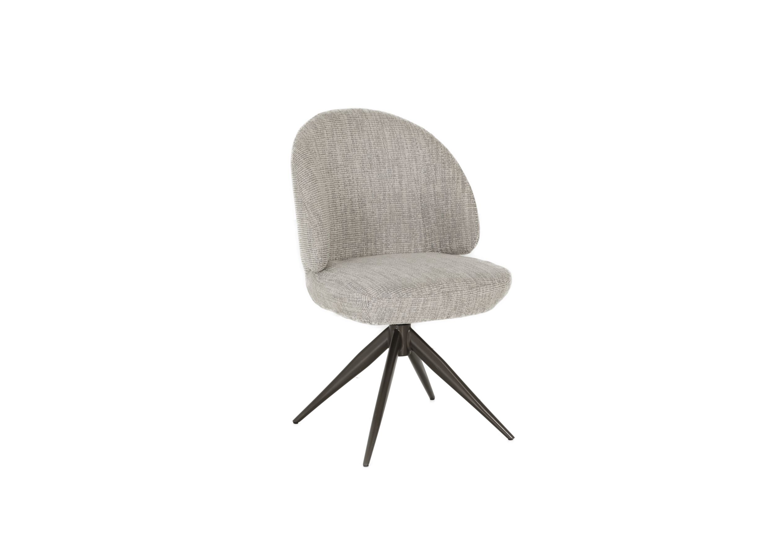Plus Important - Chaise pivotante Wave fibre polyester - gris