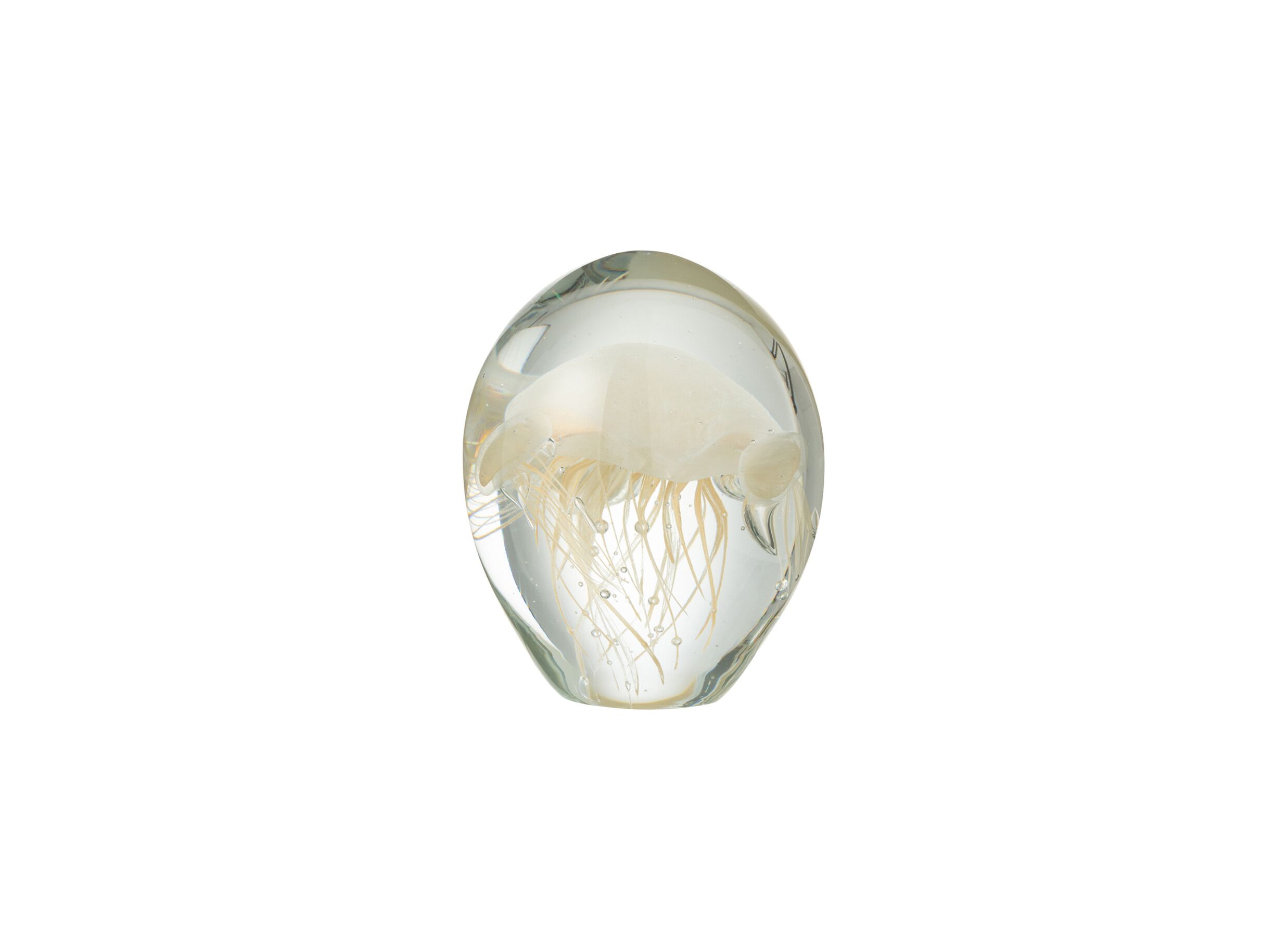 Plus Important - Déco Presse-papier Calypso H12,5cm - verre - transparent