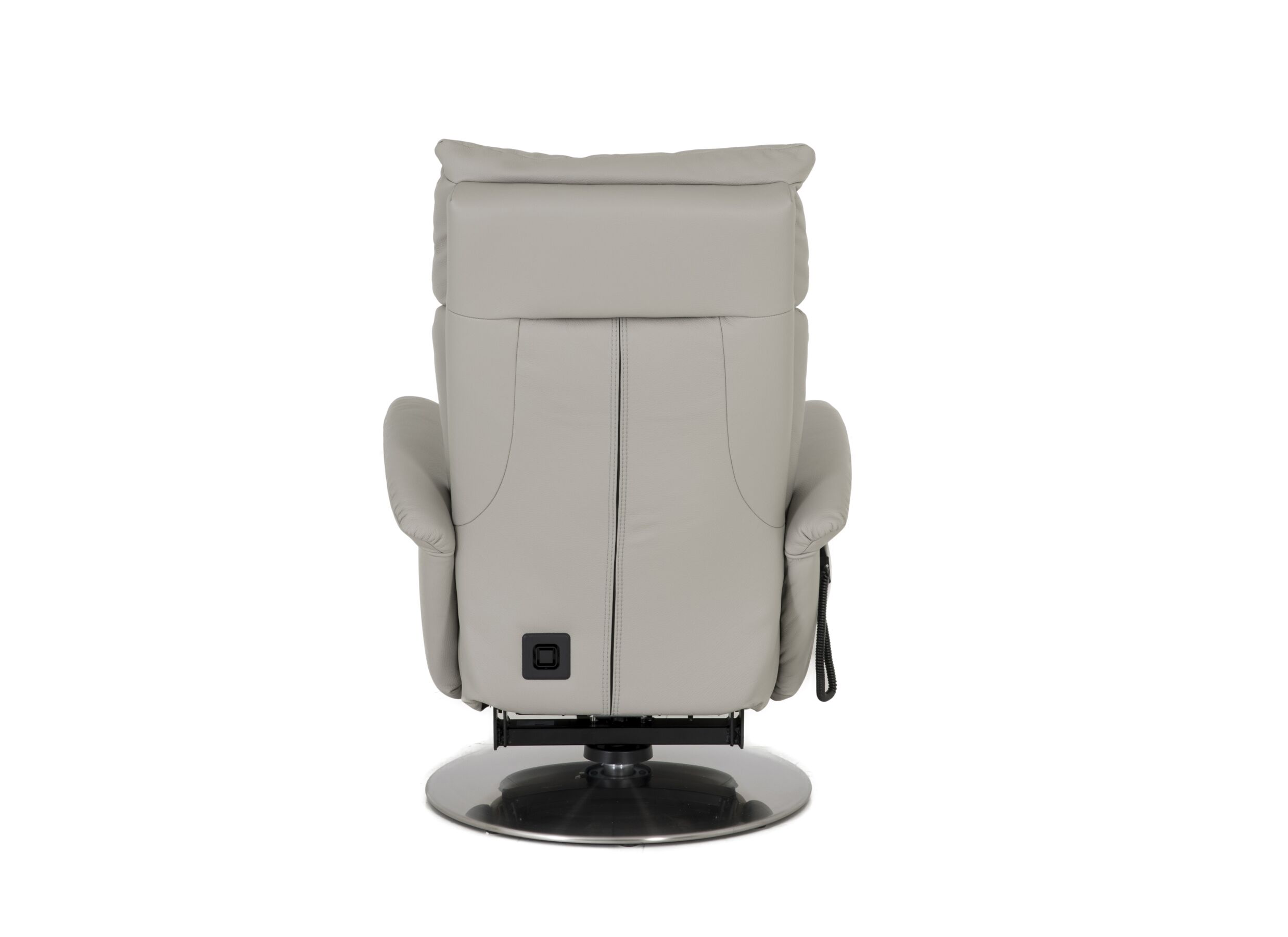 Fauteuil relax 7804 électrique cuir gris