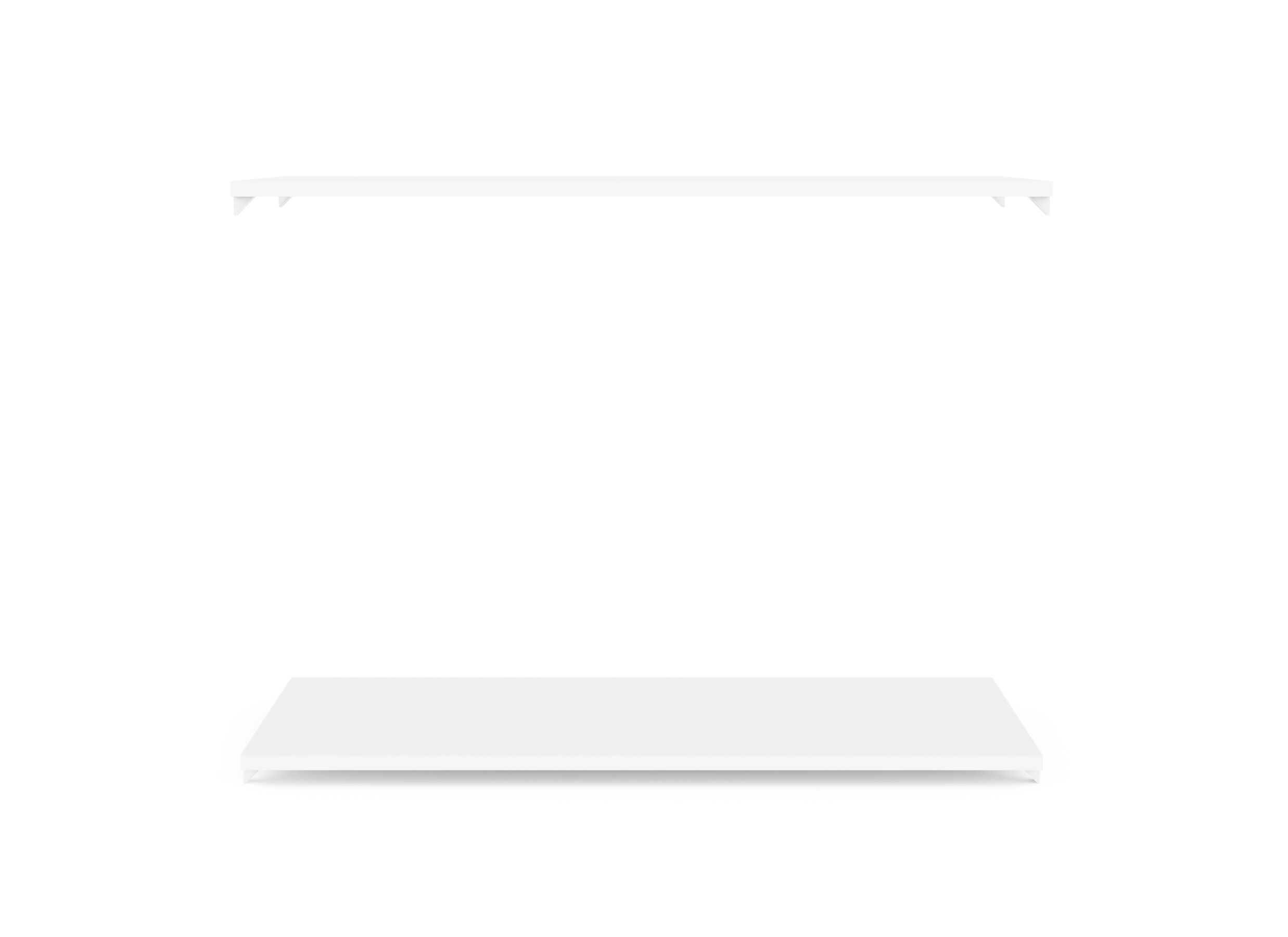 Aperçu - Étagère Inspira 97cm - décor - blanc lot de 2