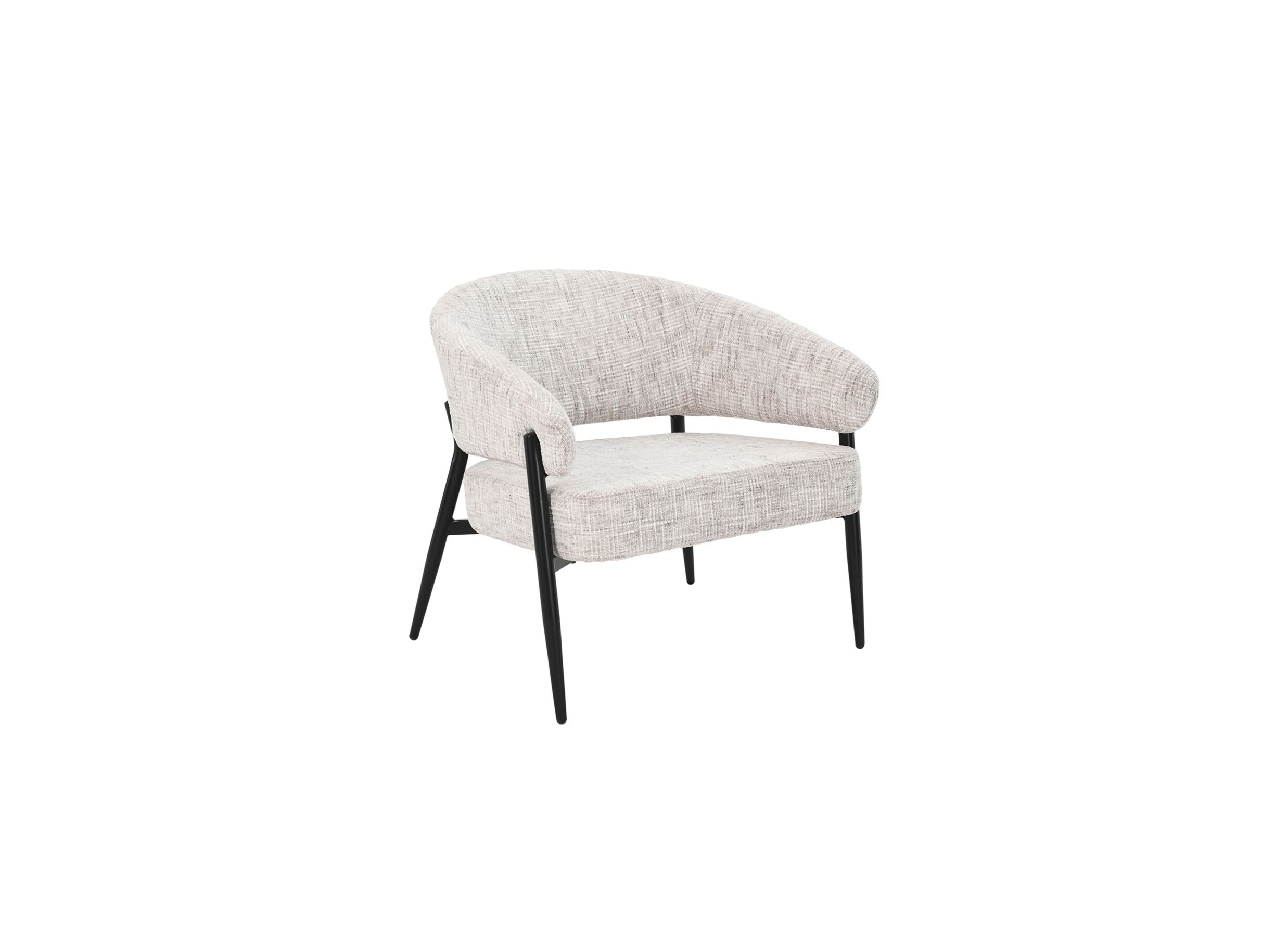 Stoel Gozo 72 - Chaise Gozo 72,5x73x75cm - fibre polyester - beige