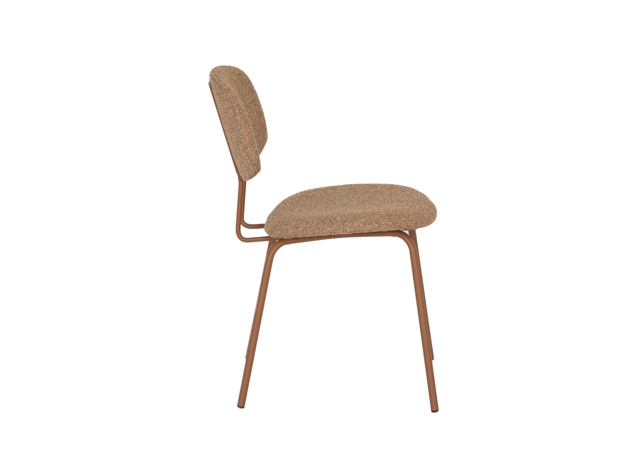 Chaise Bistro 47x57x79cm - fibre polyester - orange