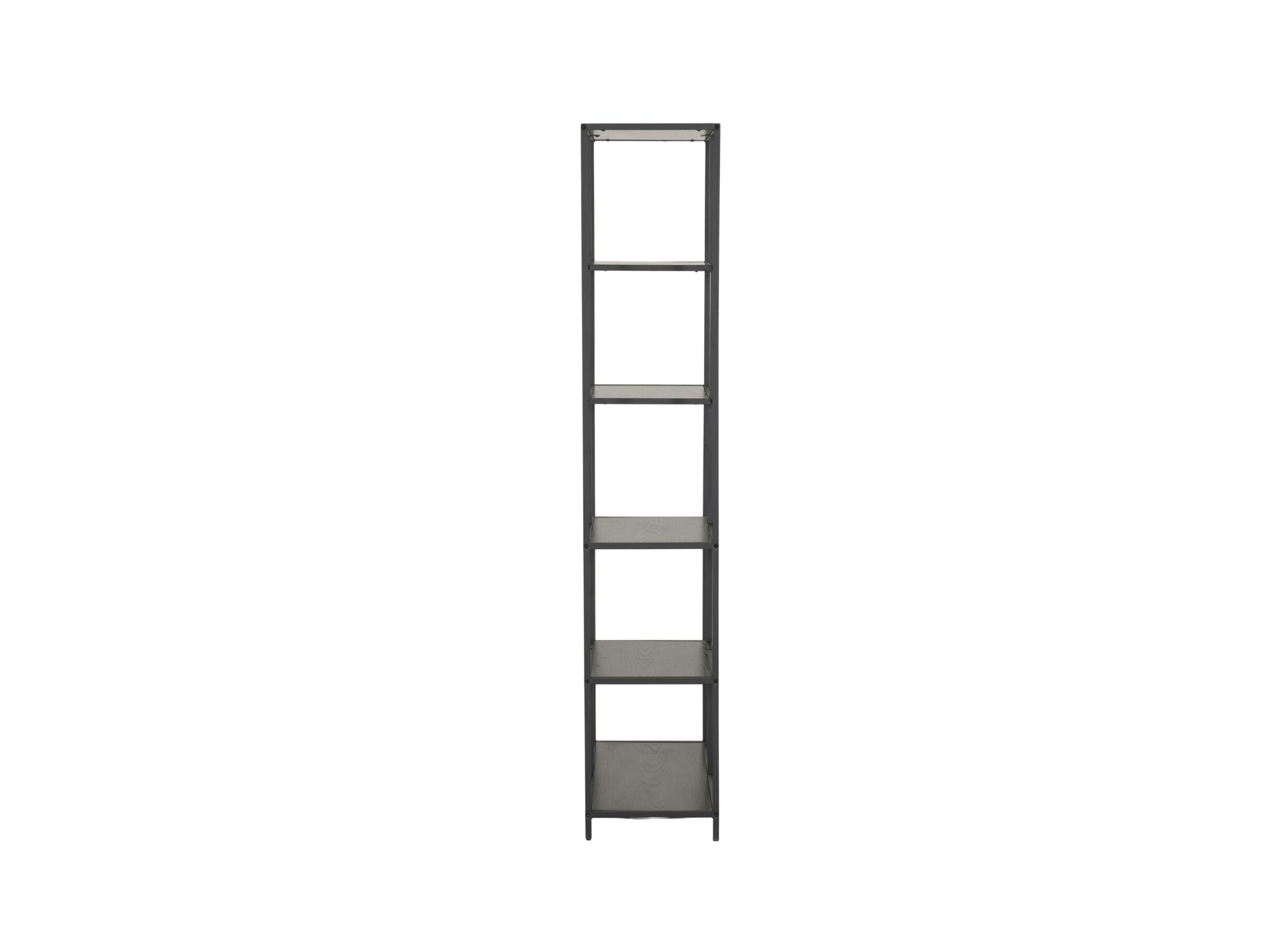 Aperçu - Étagère Tower 77x35x185cm - mélamine métal - noir