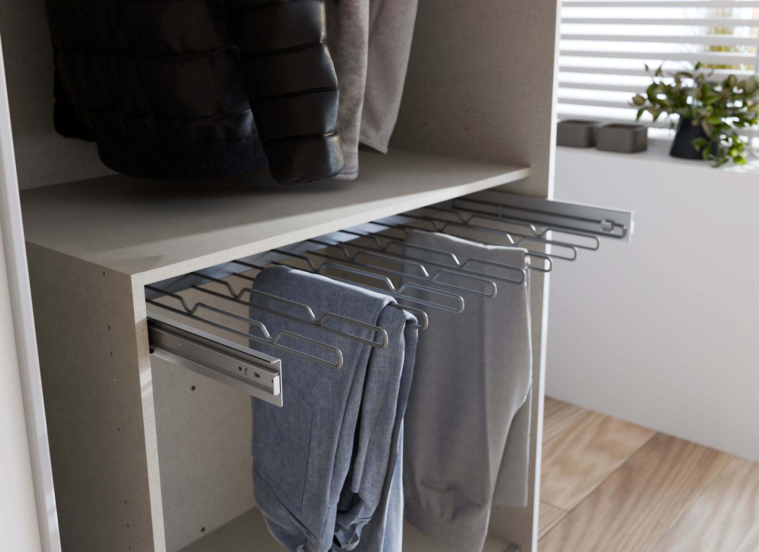 Foto ambiance - Porte-pantalons Schach & Mat 2 large