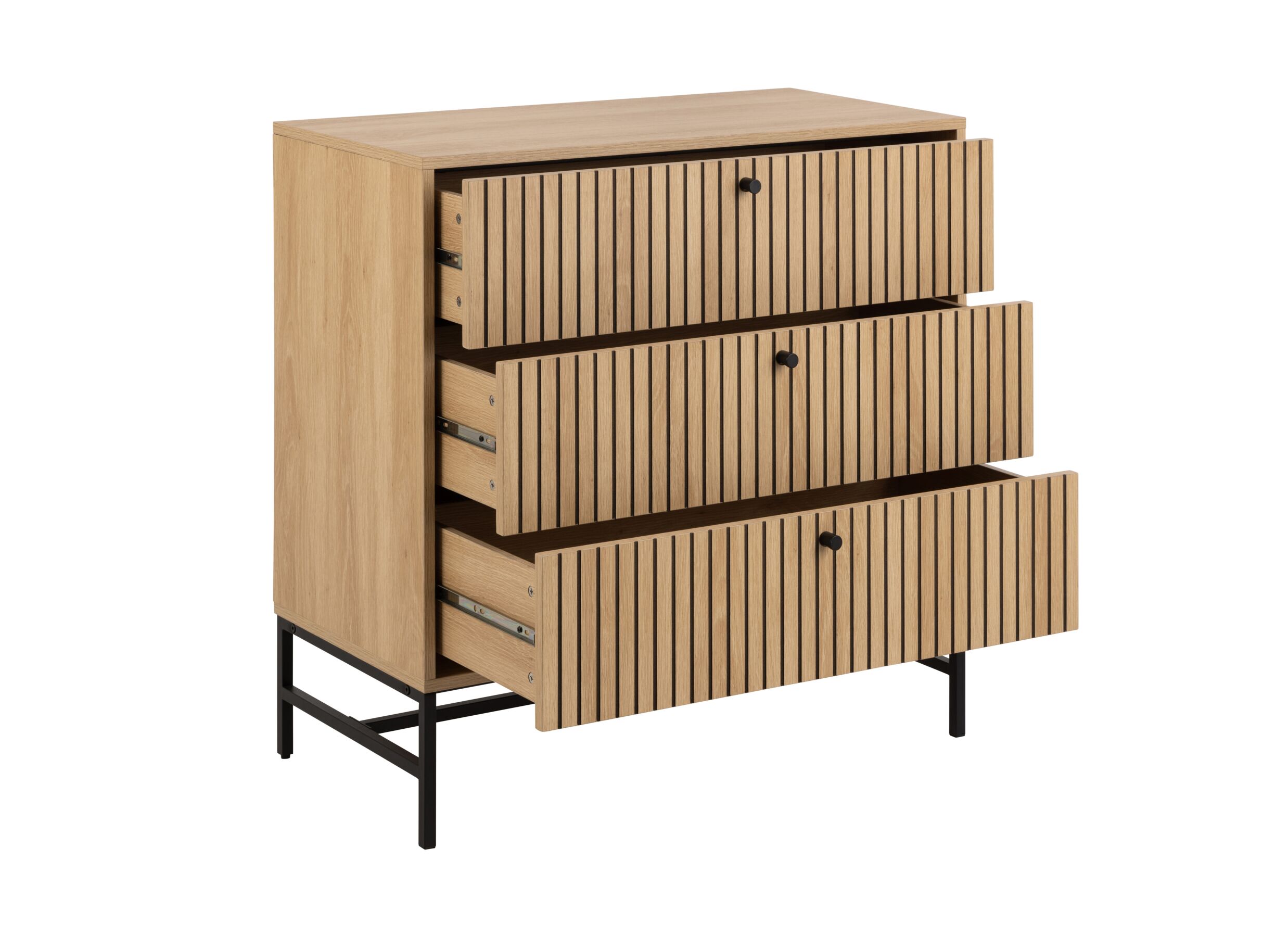 Indeling - Commode 81x40x81cm - decor - bruin