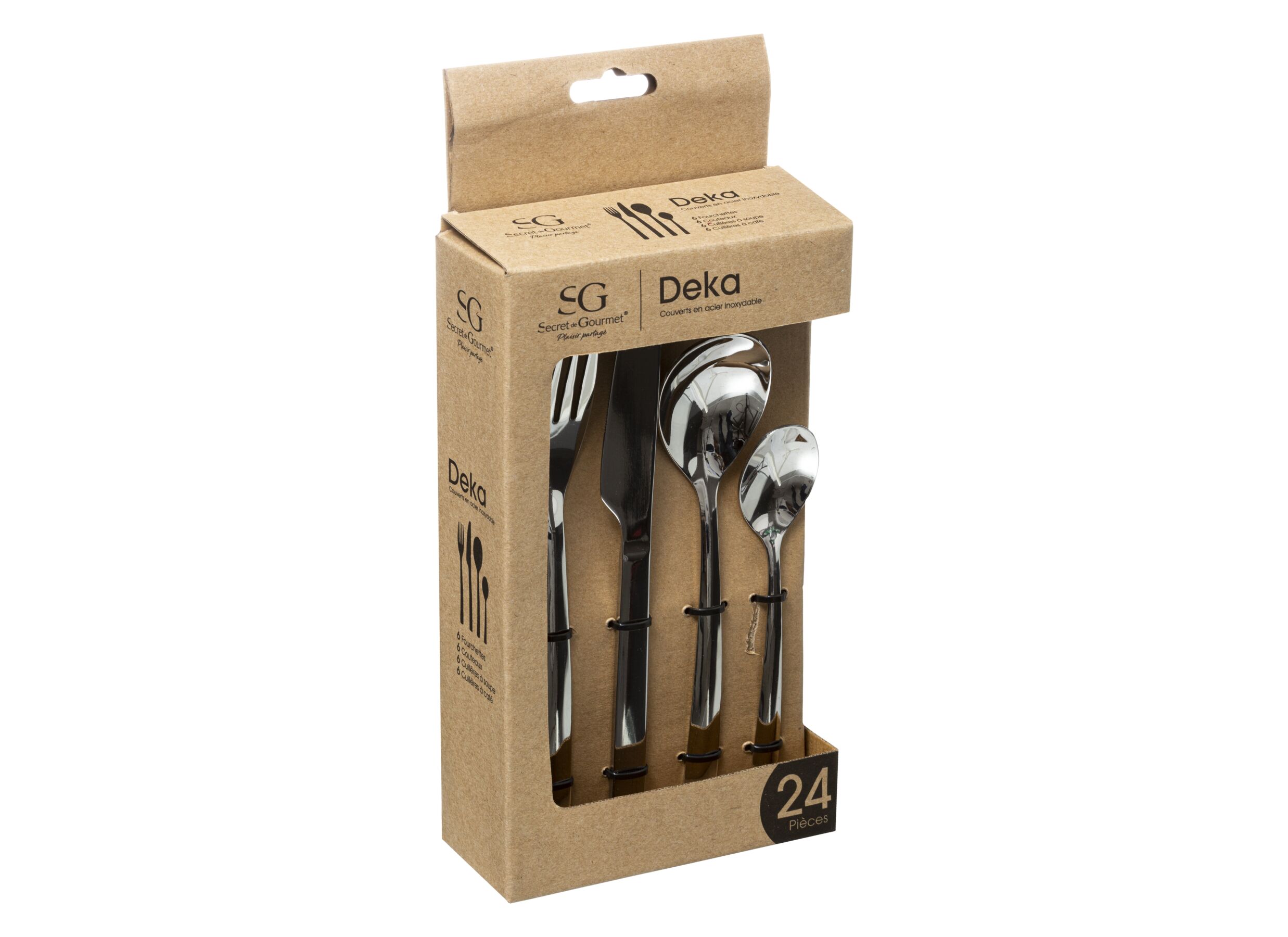 Bestek Inox 24-delig