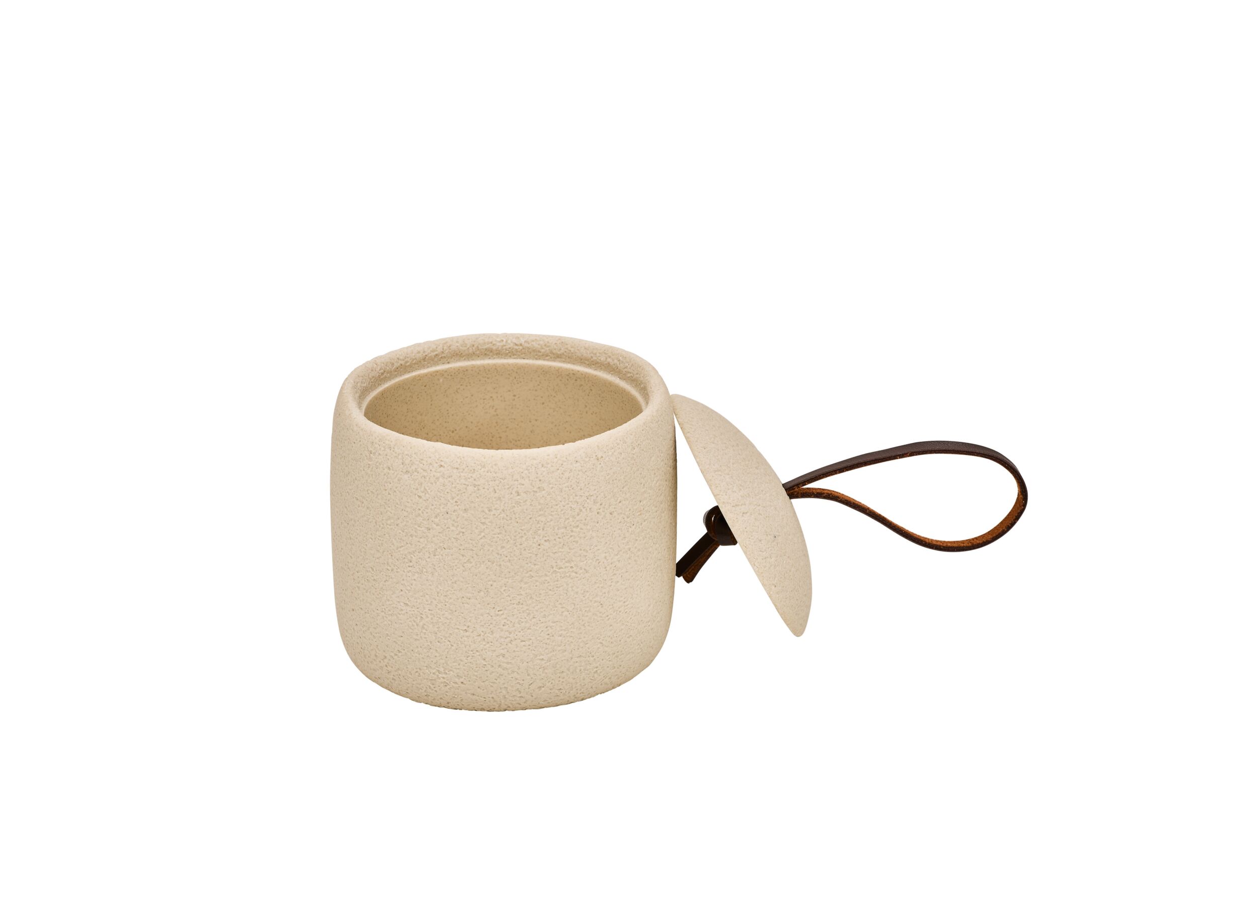 Overzichtsfoto - Wattenpotje Oleya Ø9,4cm - polystone - beige